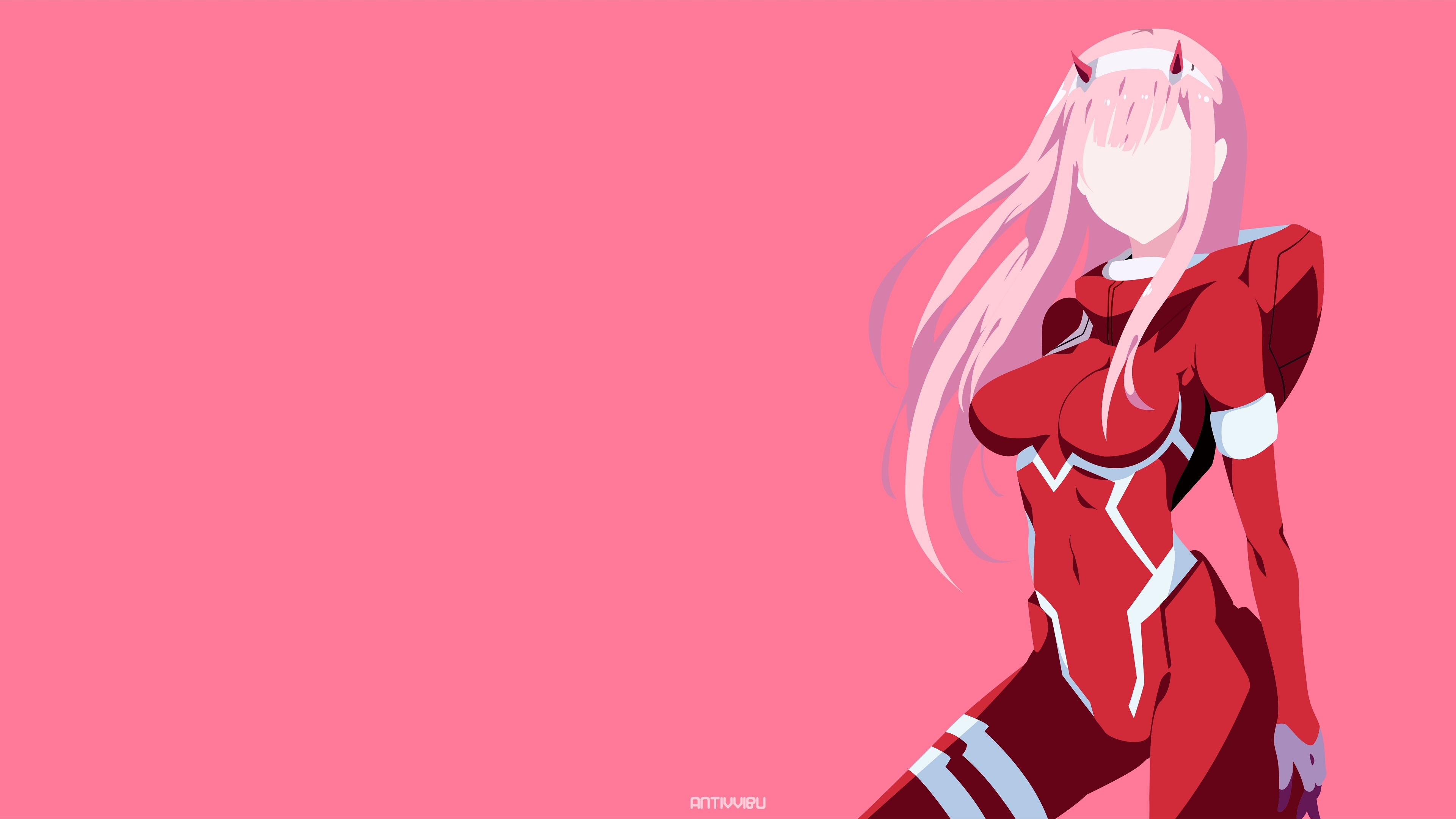 Darling in the FranXX, Zero Two (Darling in the FranXX), Code:002, anime girls, pink hair, HD Wallpaper