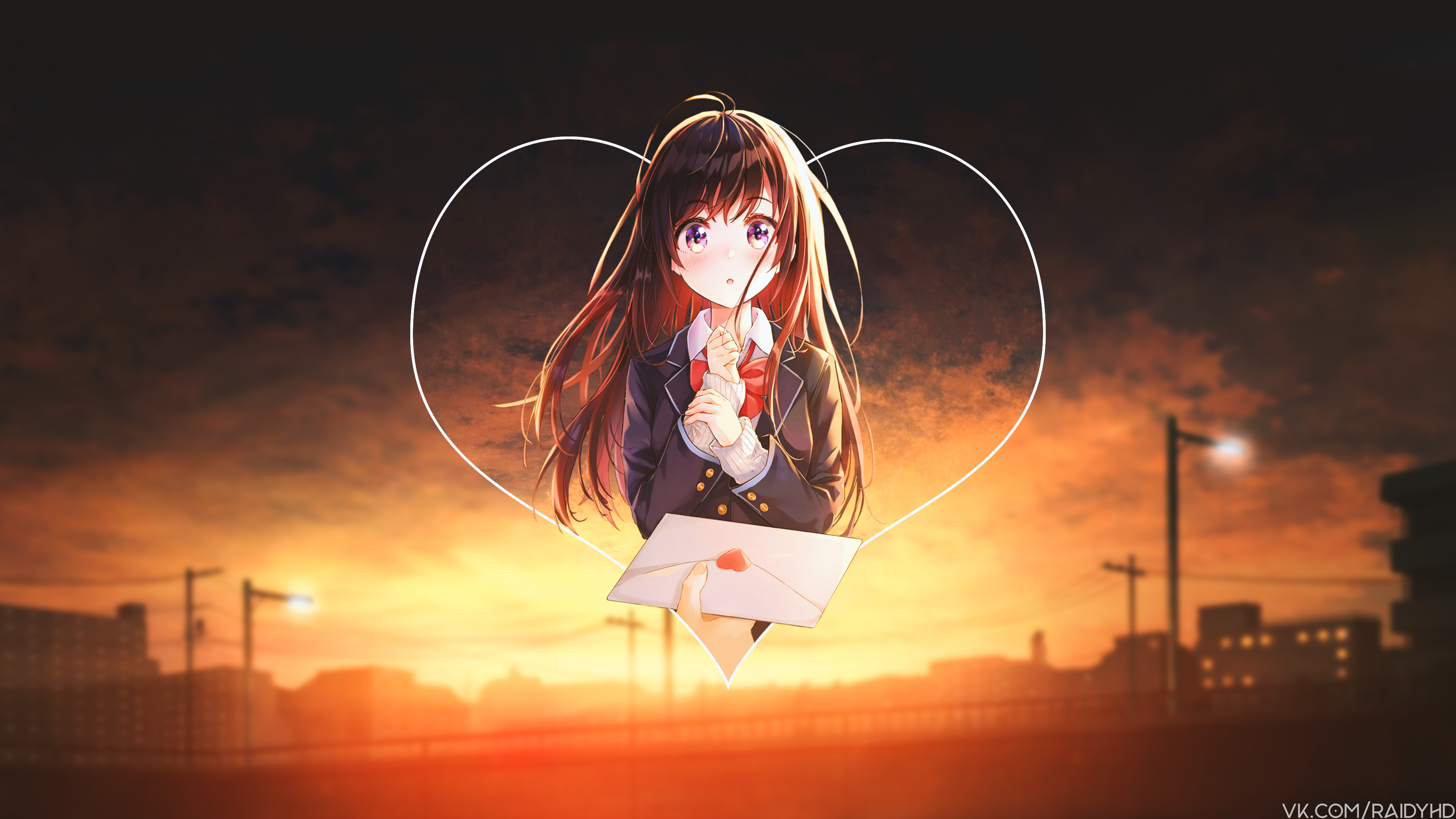 anime girls, anime, picture-in-picture, HD Wallpaper