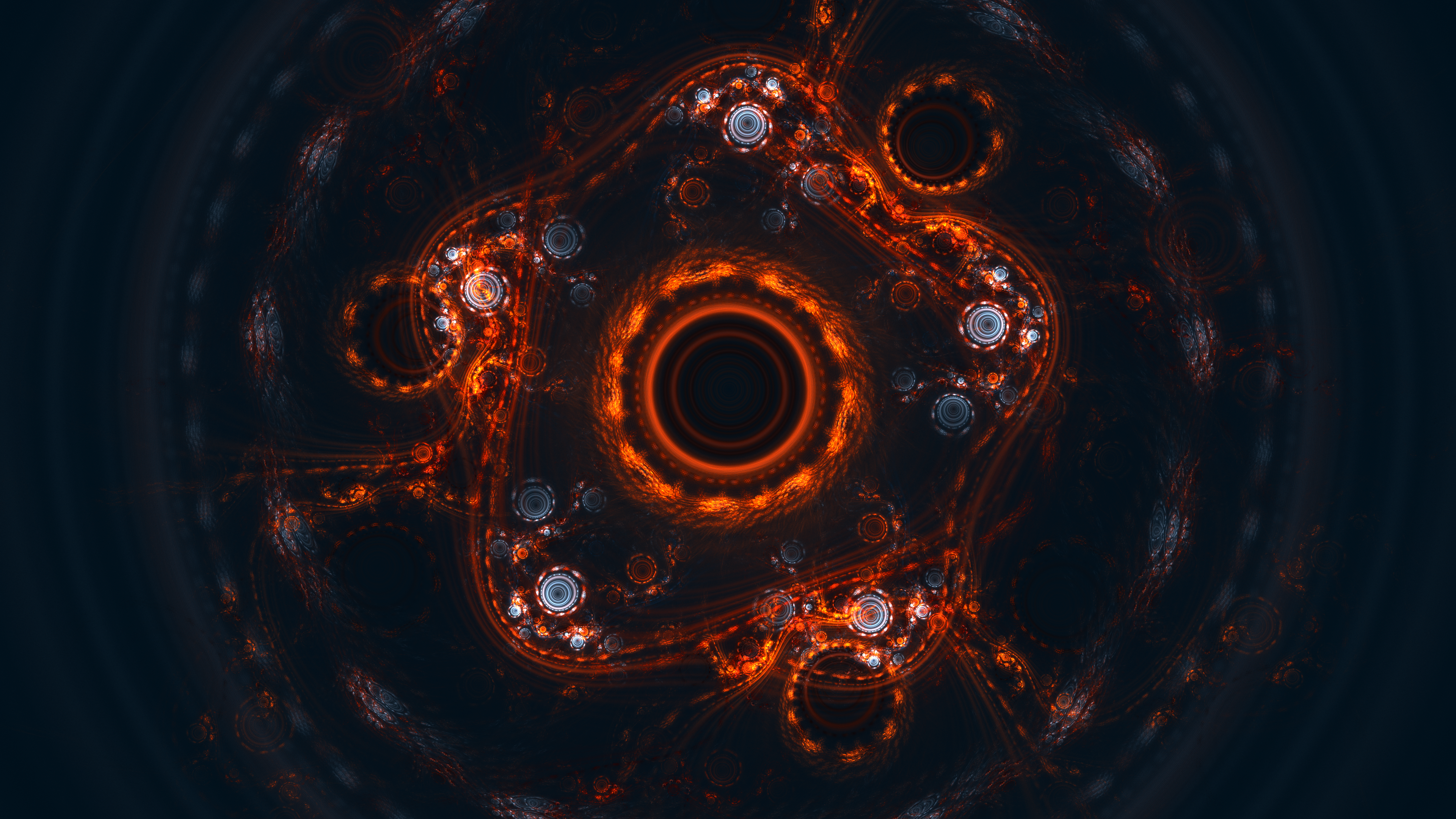 abstract, fractal, digital art, HD Wallpaper