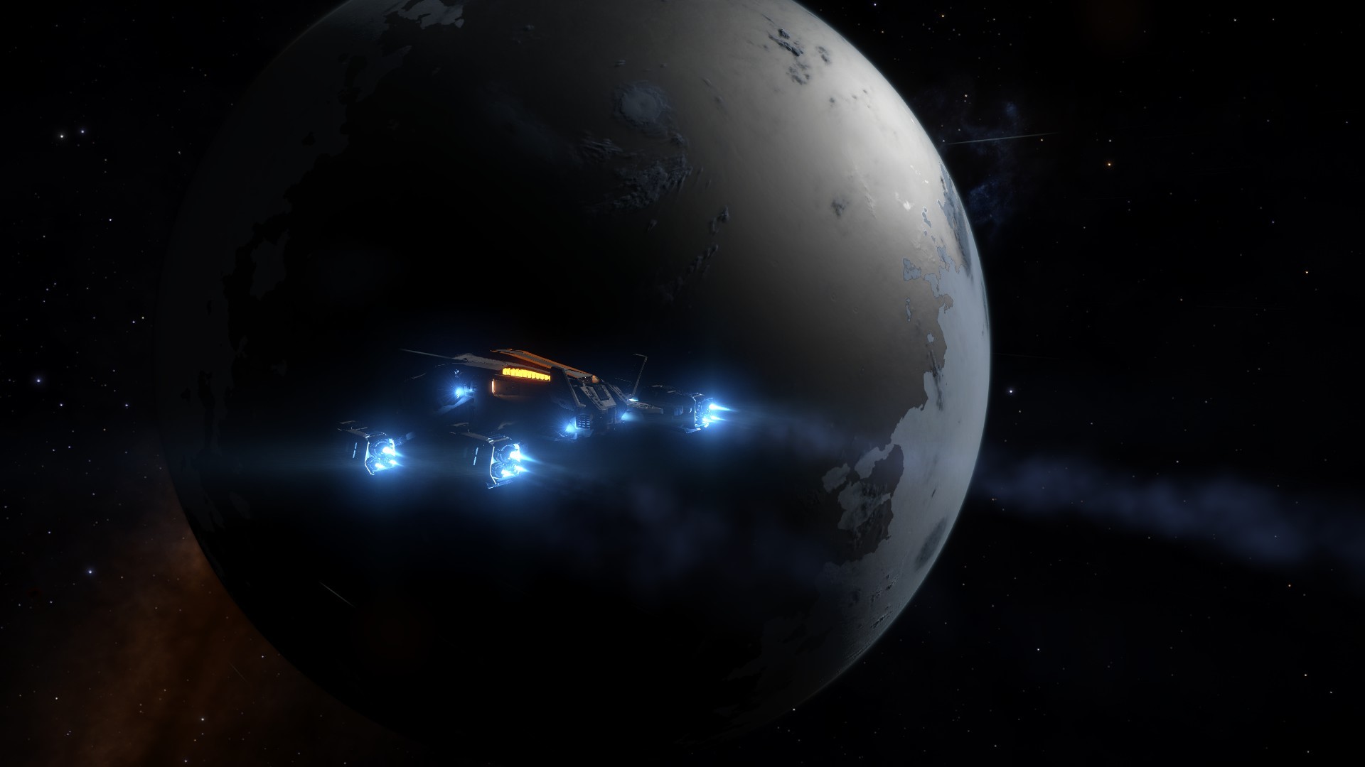 Elite: Dangerous, video games, space, planet, PC gaming, screen shot, HD Wallpaper