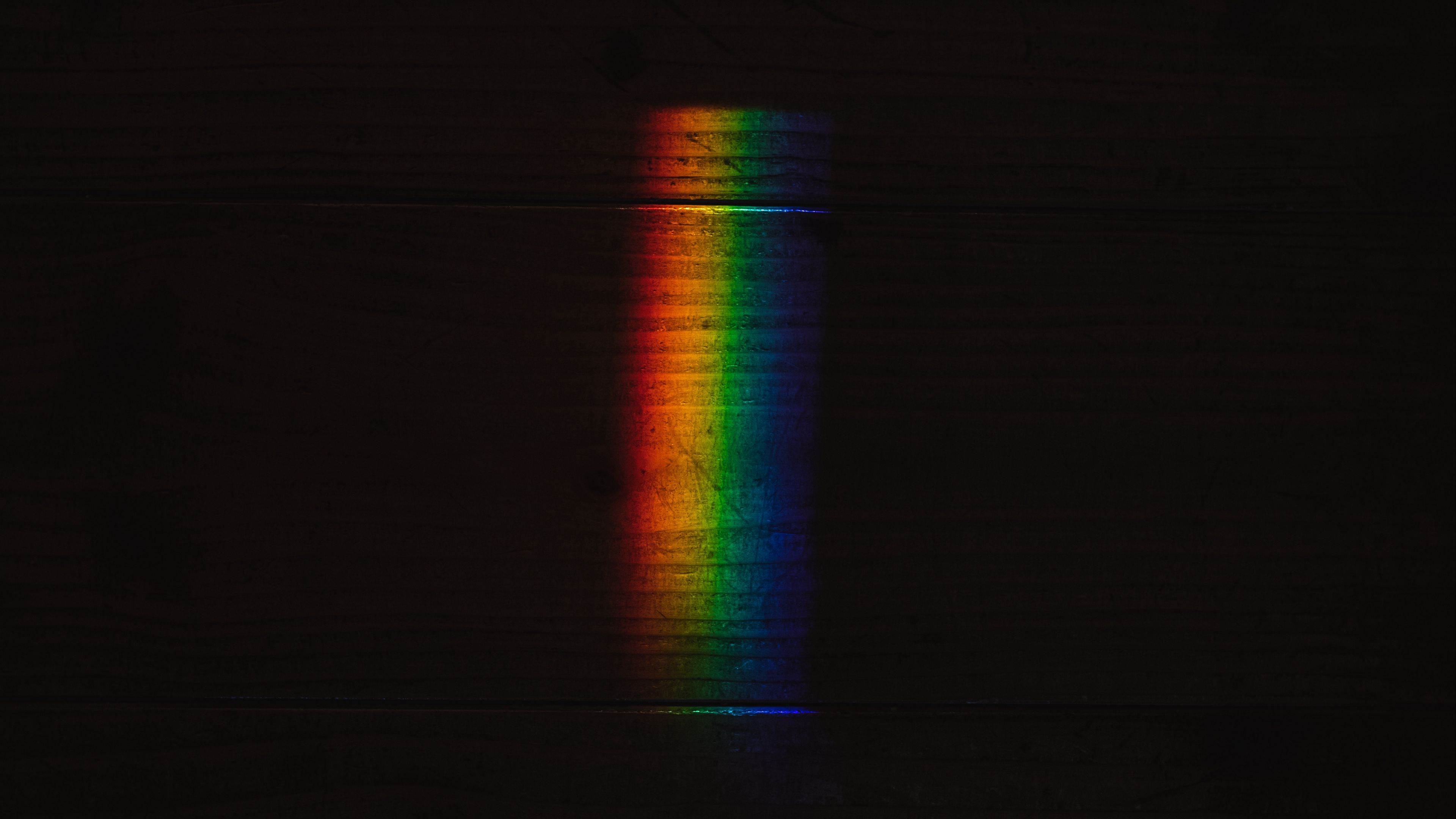 rainbow, colorful, beam, light, highlight, 4k, HD Wallpaper