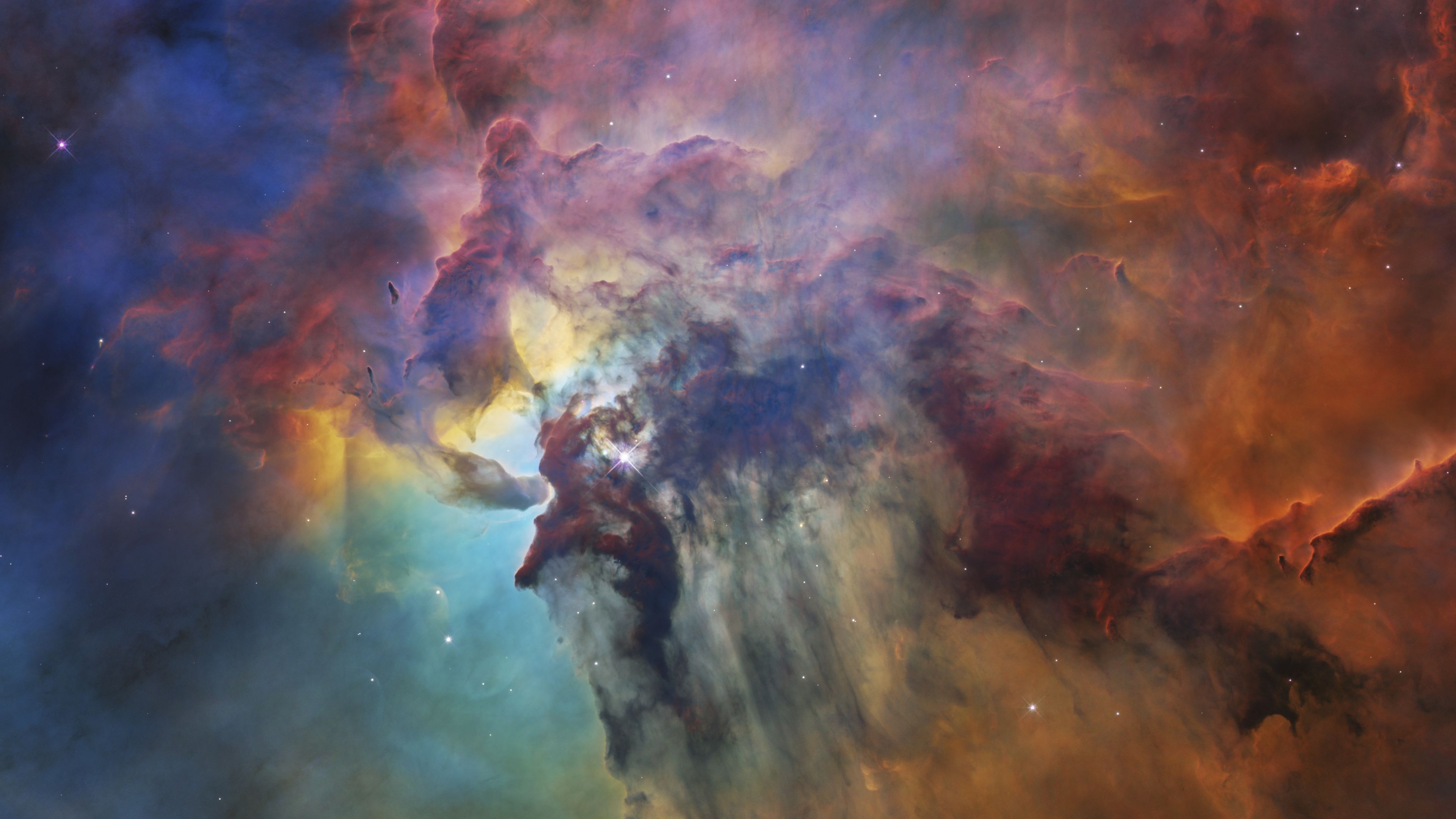 galaxy, space, universe, 4k, HD Wallpaper
