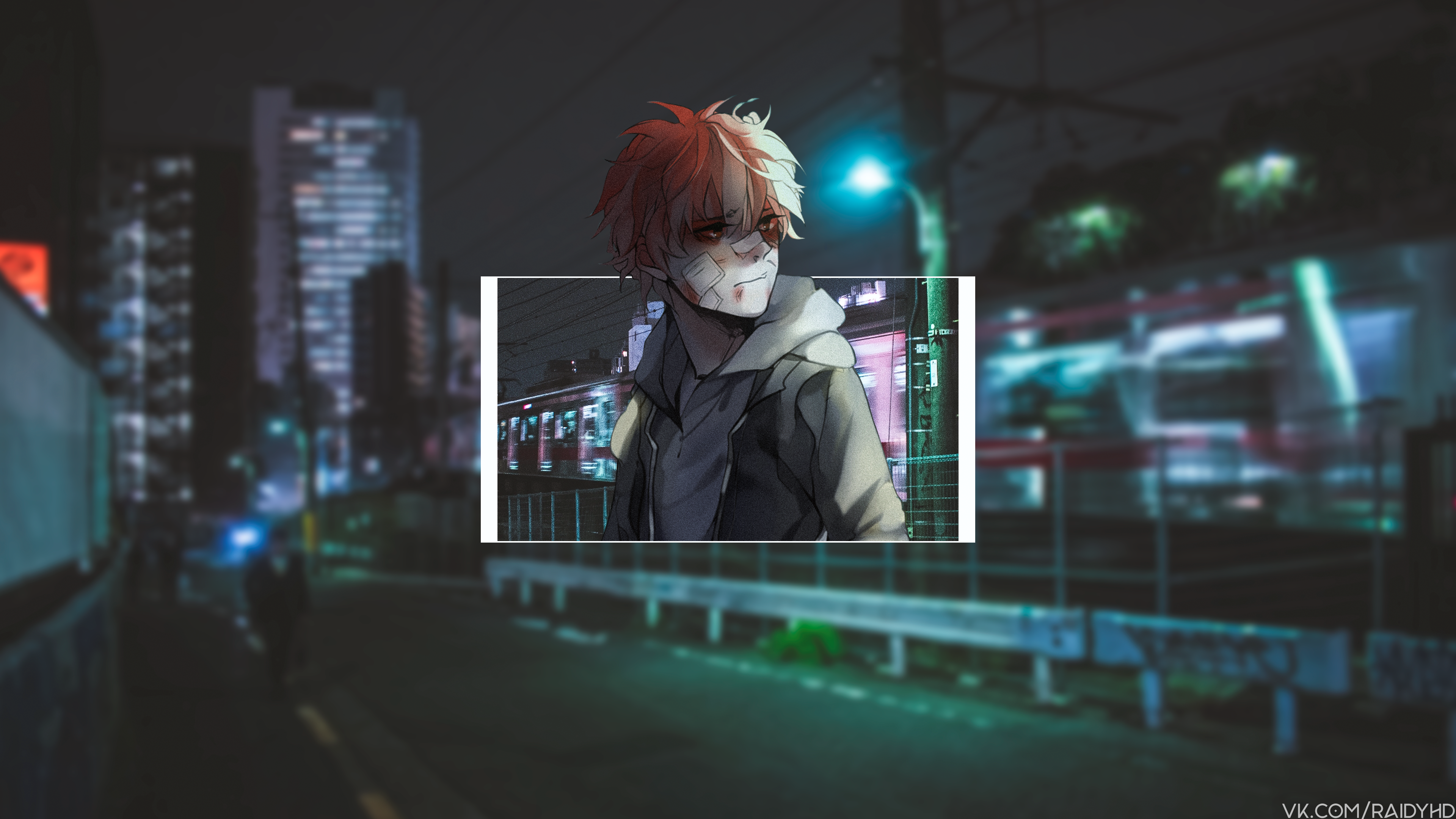 anime boys, anime, picture-in-picture, Japan, HD Wallpaper