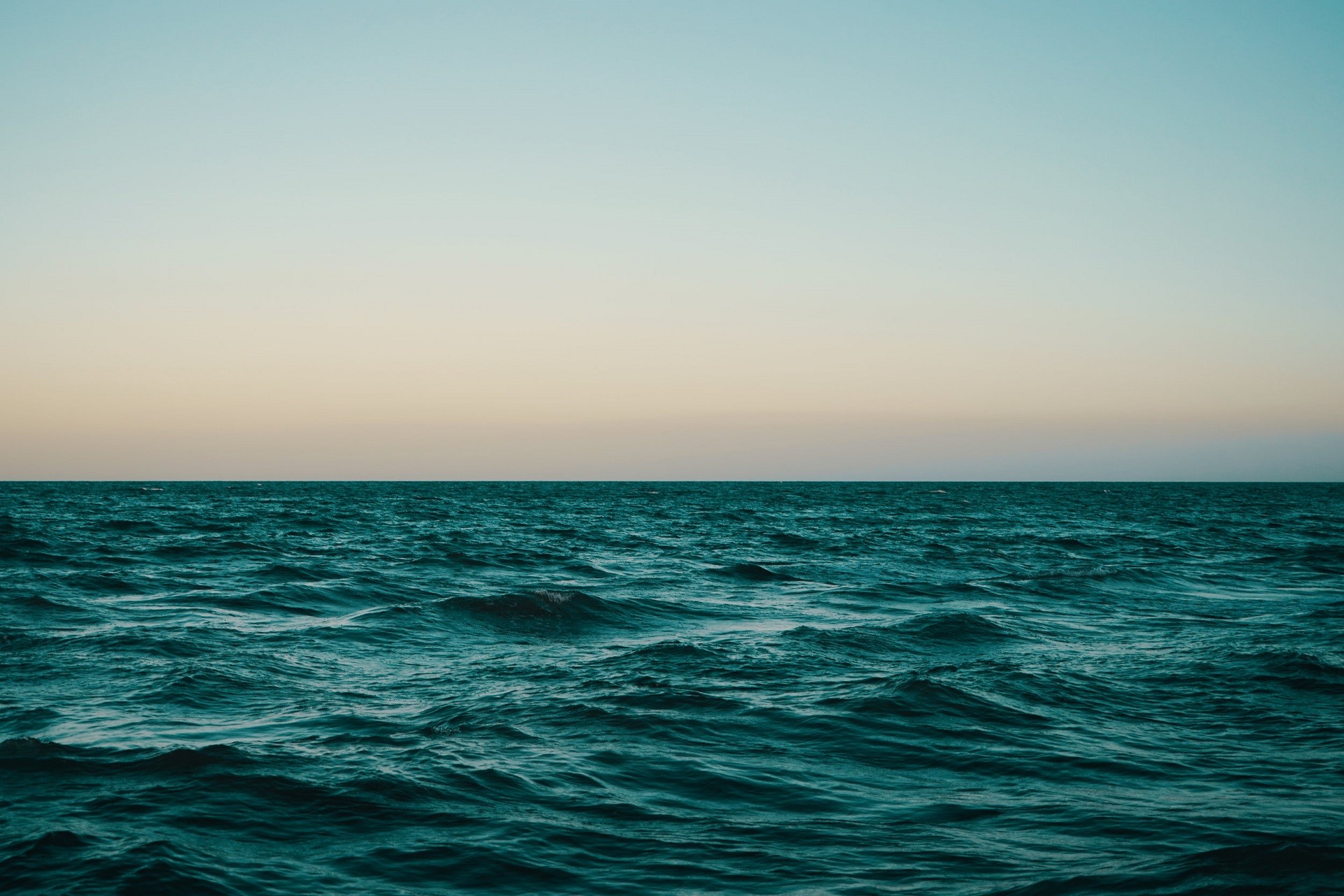 nature, sea, sky, horizon, water, HD Wallpaper