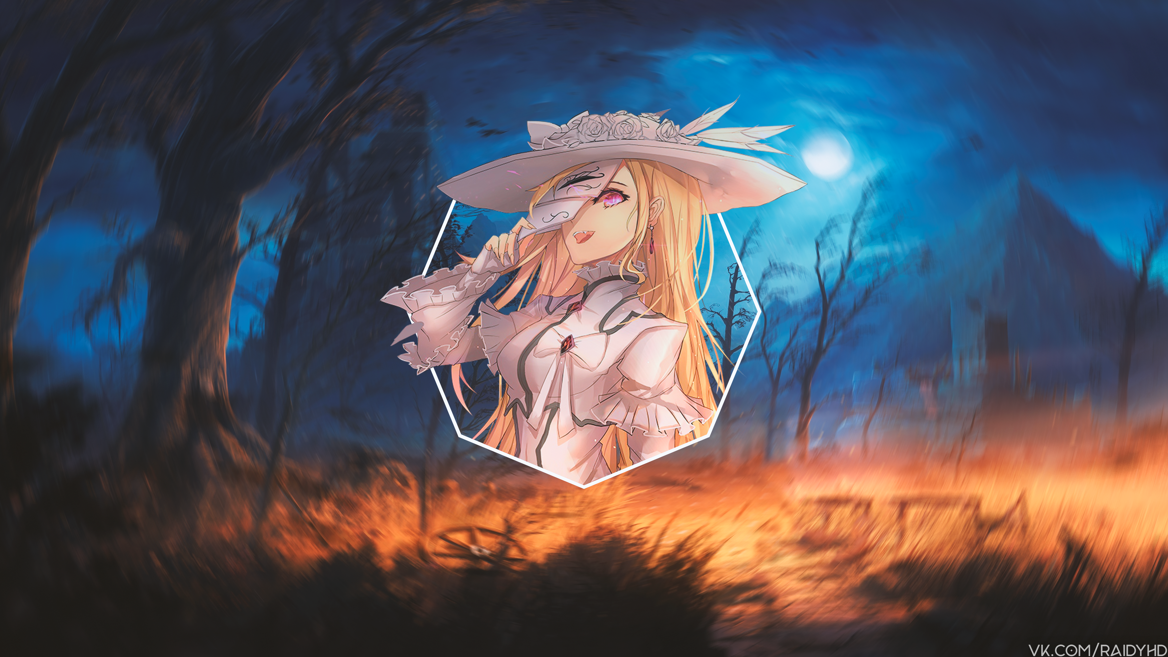 anime, anime girls, picture-in-picture, HD Wallpaper