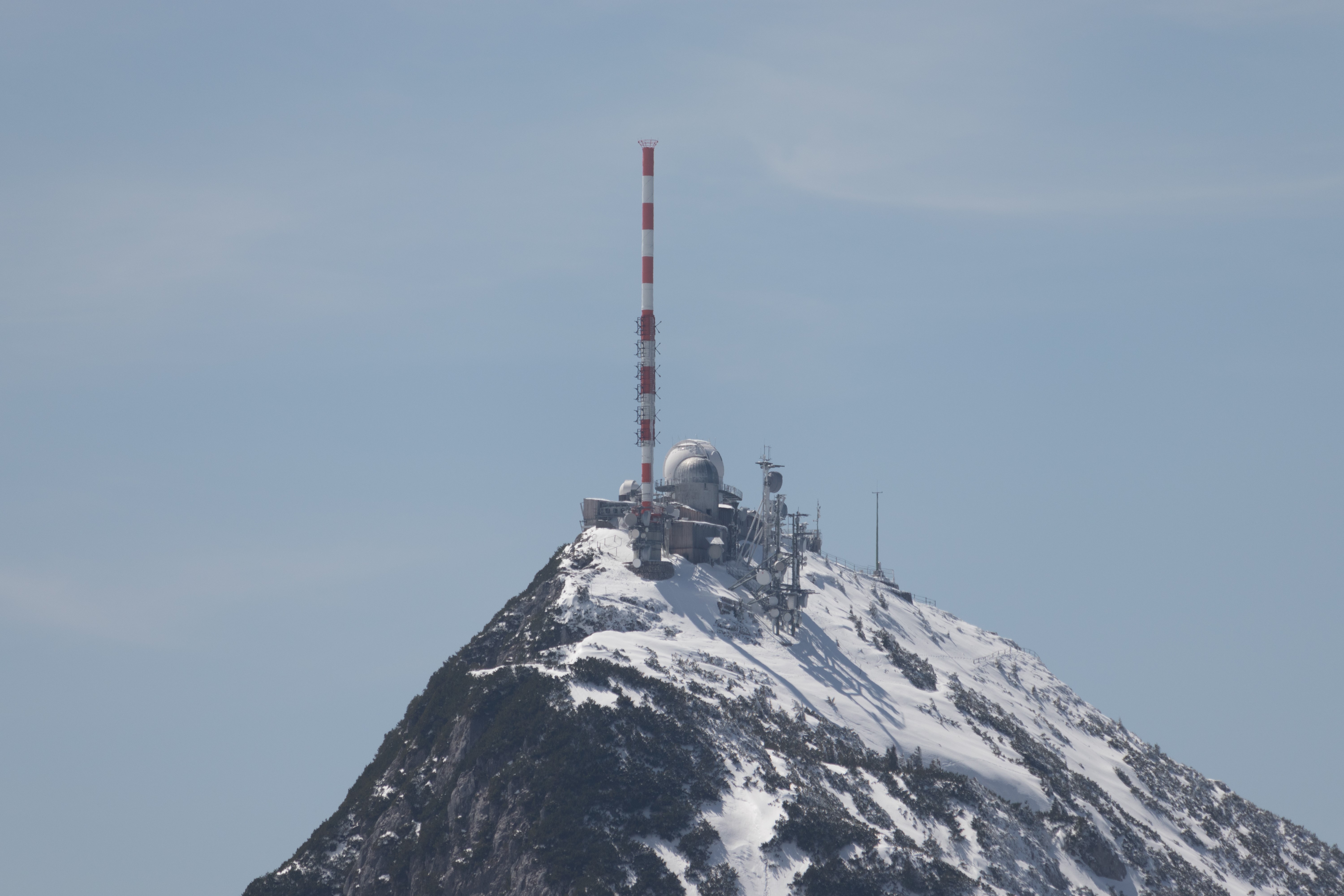 wendelstein, mountains, summit, snow, HD Wallpaper