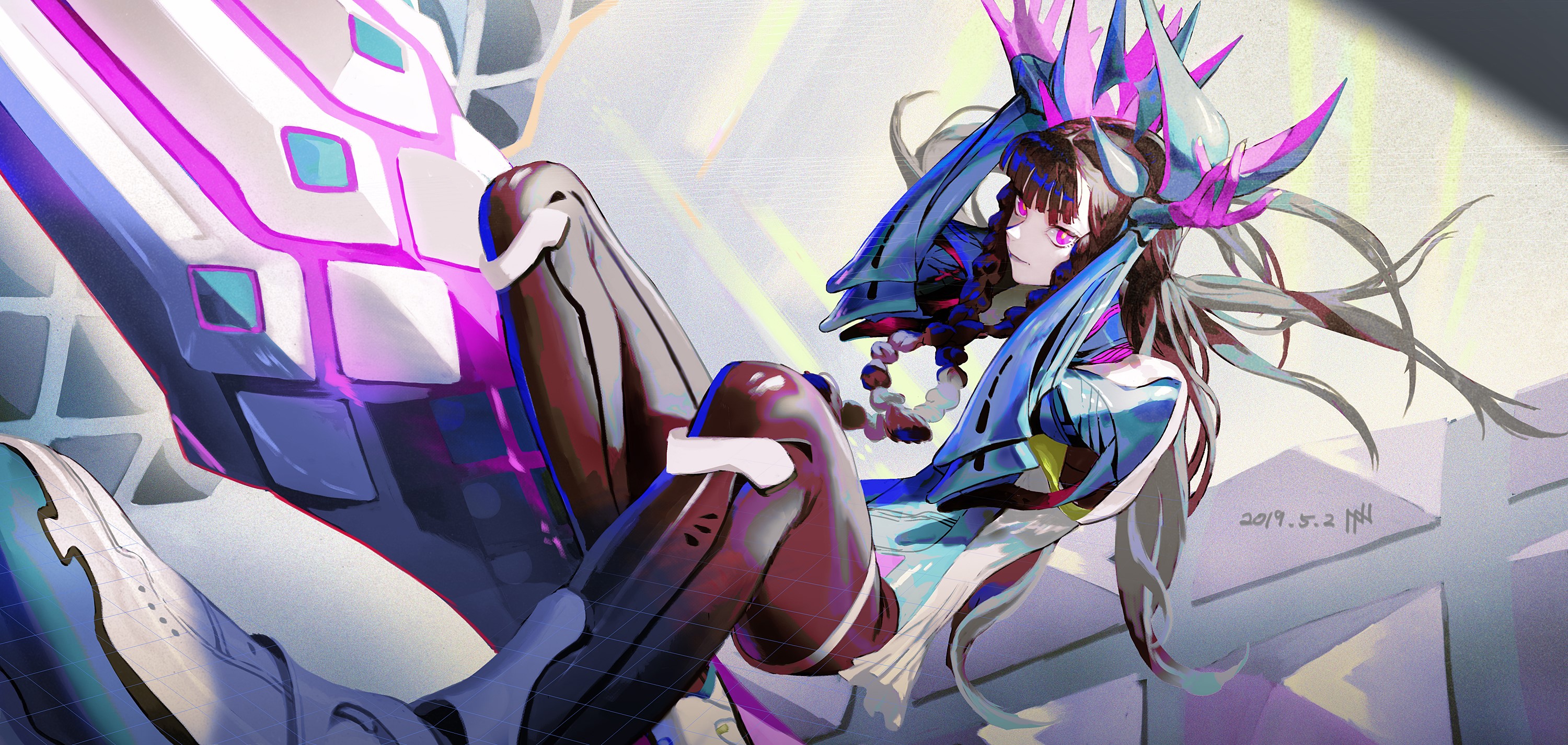 anime girls, anime, original characters, NAJI, HD Wallpaper