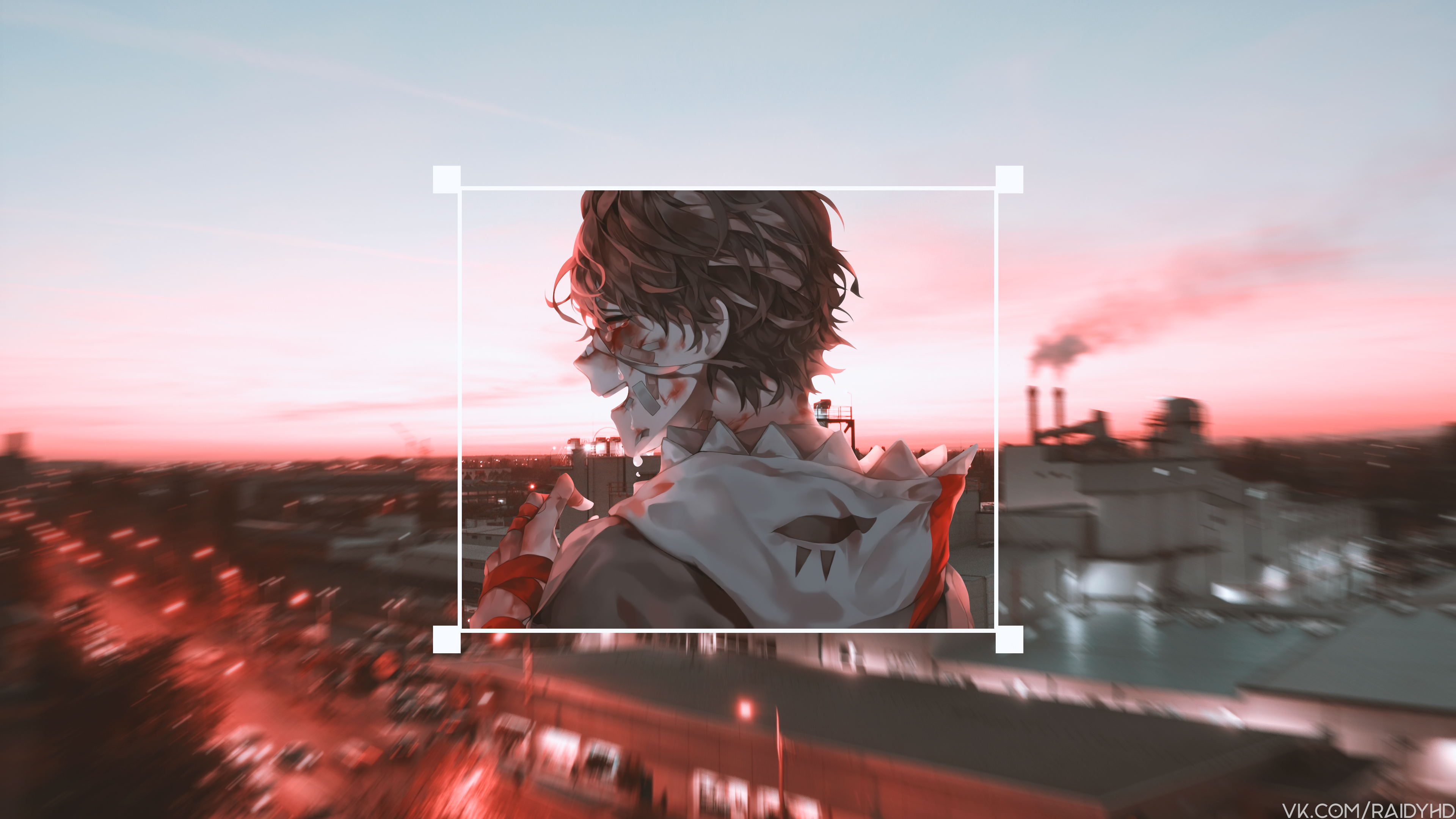 anime, anime boys, picture-in-picture, HD Wallpaper