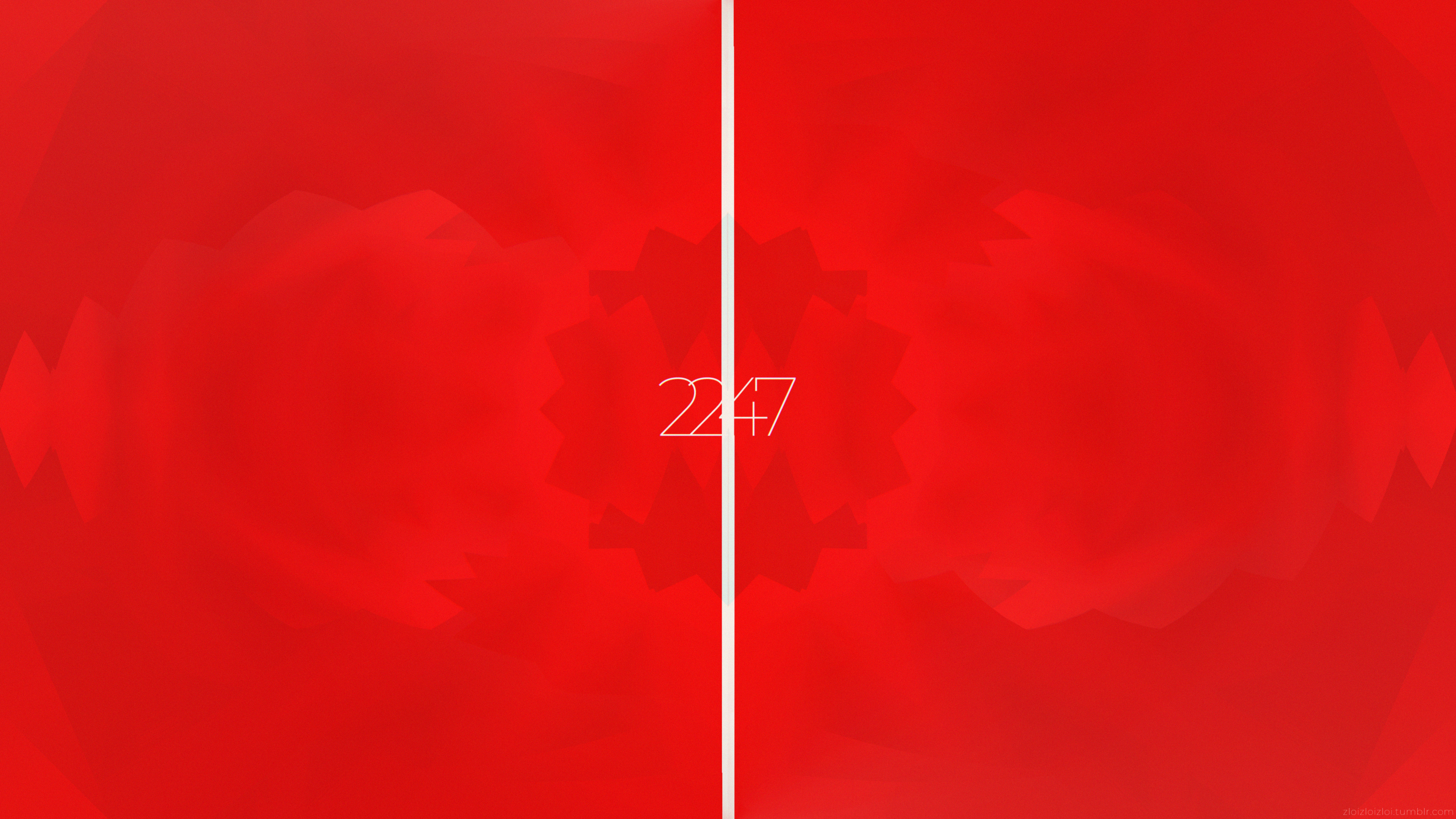 glitch art, abstract, digital art, red background, numbers, red, HD Wallpaper