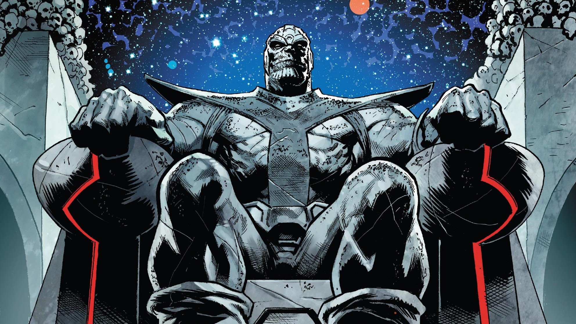 comics, comic books, comic art, Marvel Comics, Thanos, HD Wallpaper