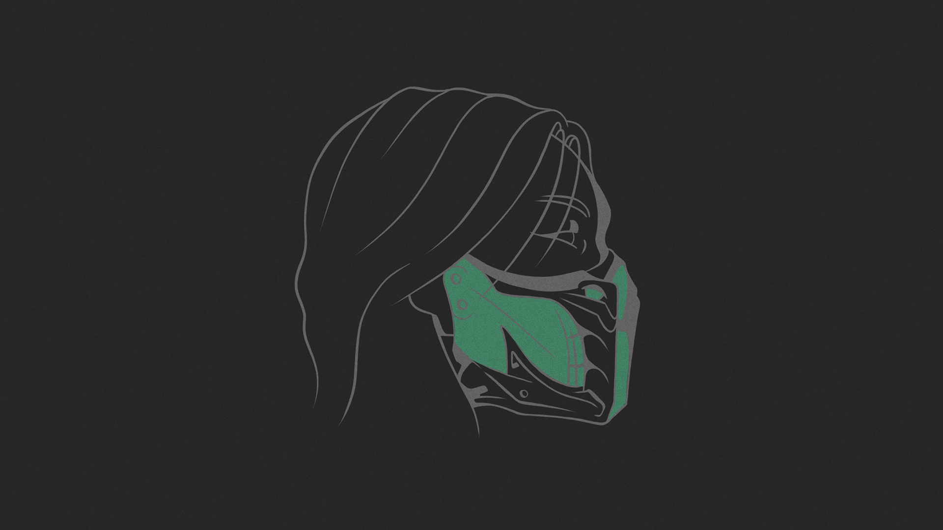 Mortal Kombat, Mortal Kombat 11, simple, simple background, HD Wallpaper