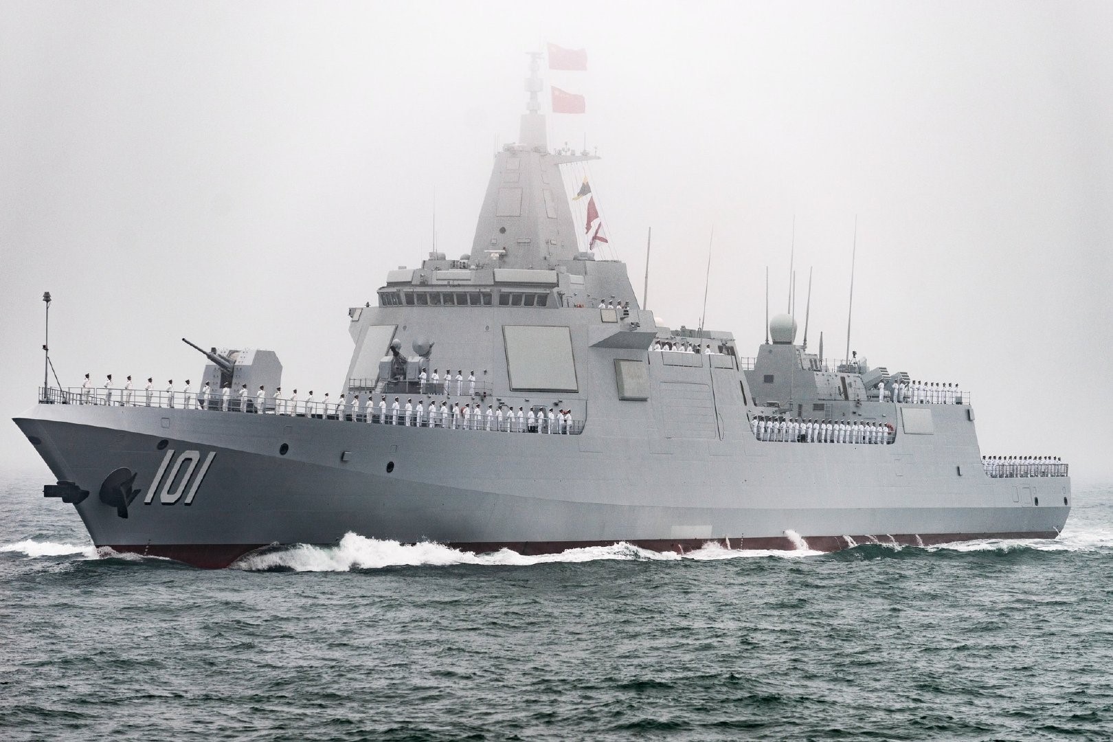 navy, Destroyer, plan, ship, military, vehicle, China, HD Wallpaper