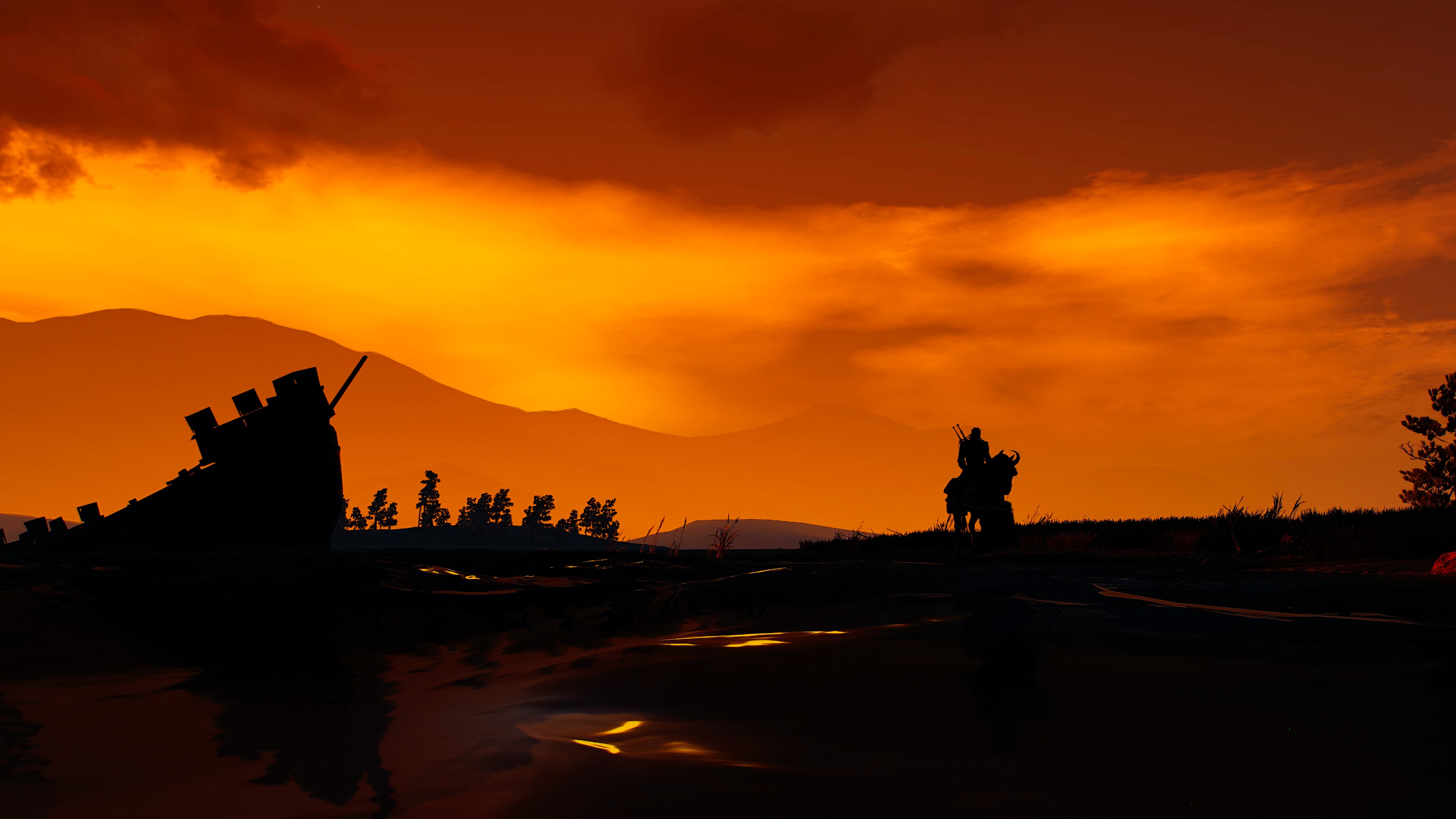The Witcher 3: Wild Hunt, The Witcher, screen shot, PC gaming, video game characters, Geralt of Rivia, Nvidia Ansel, HD Wallpaper