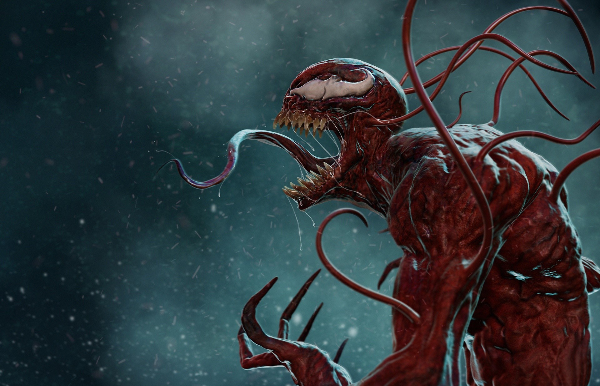 comics, comic art, comic books, Marvel Comics, Carnage, HD Wallpaper