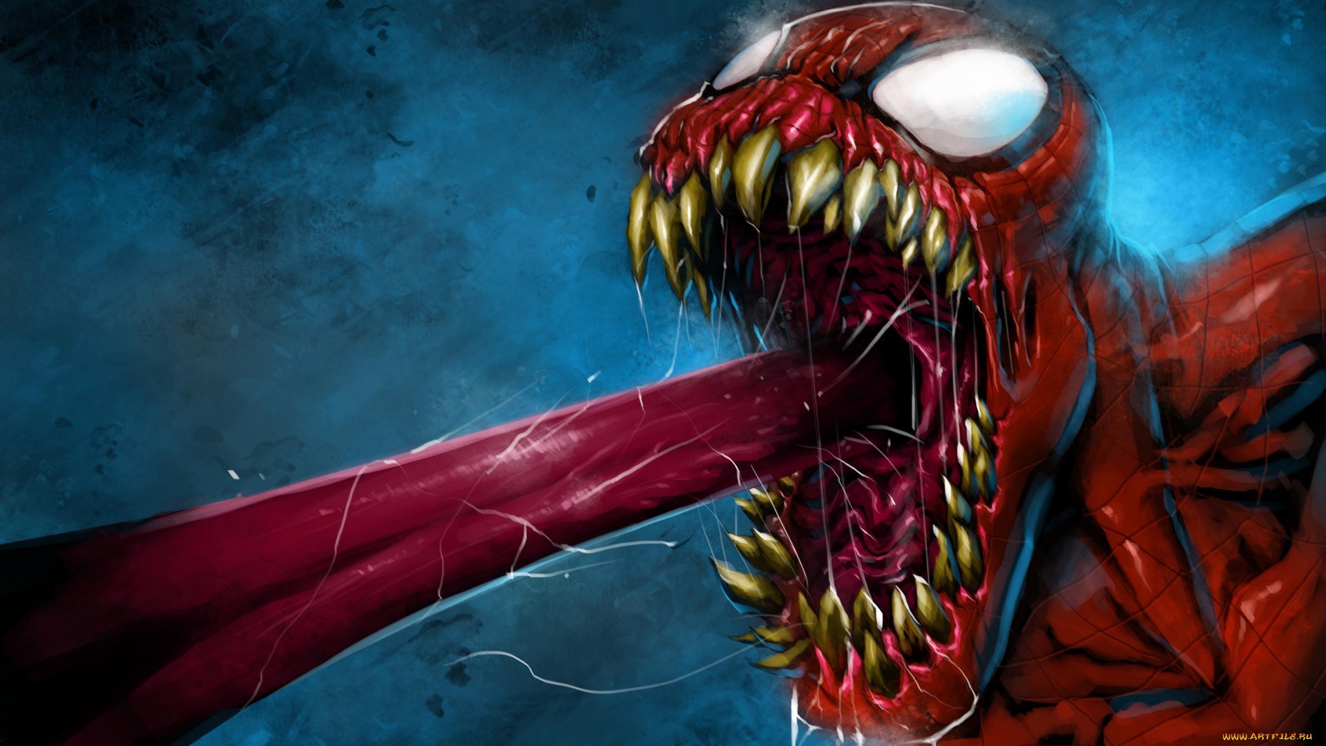 comics, comic art, comic books, Marvel Comics, Carnage, HD Wallpaper