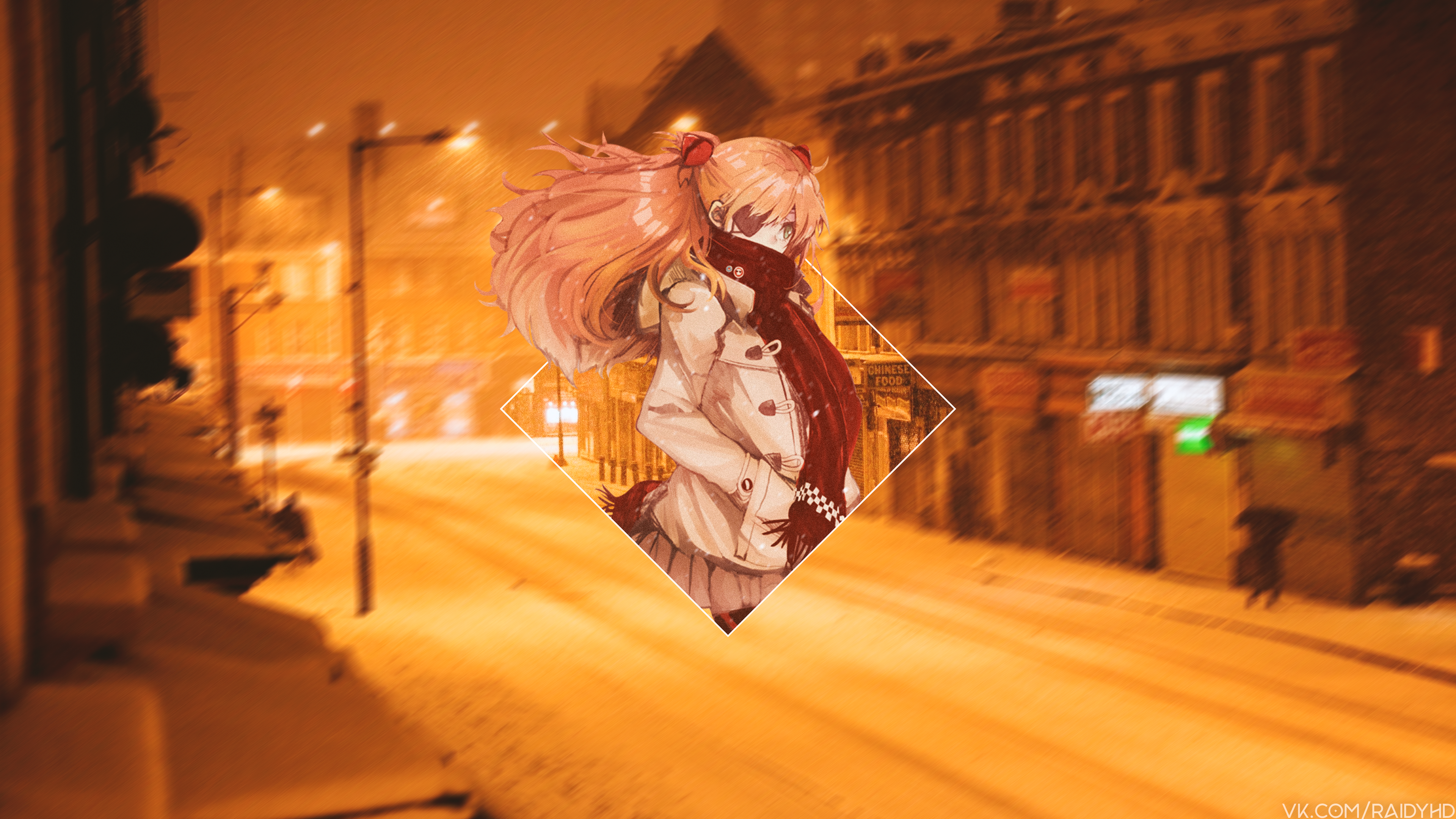 anime girls, anime, picture-in-picture, Asuka Langley Soryu, Neon Genesis Evangelion, HD Wallpaper