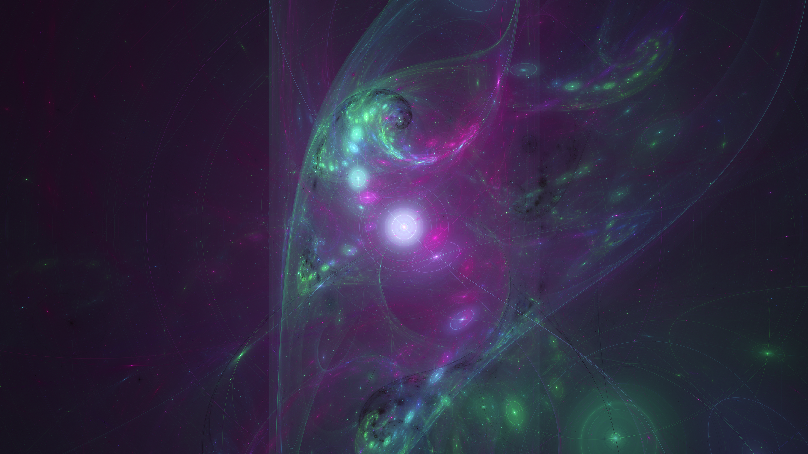 abstract, fractal, digital art, HD Wallpaper