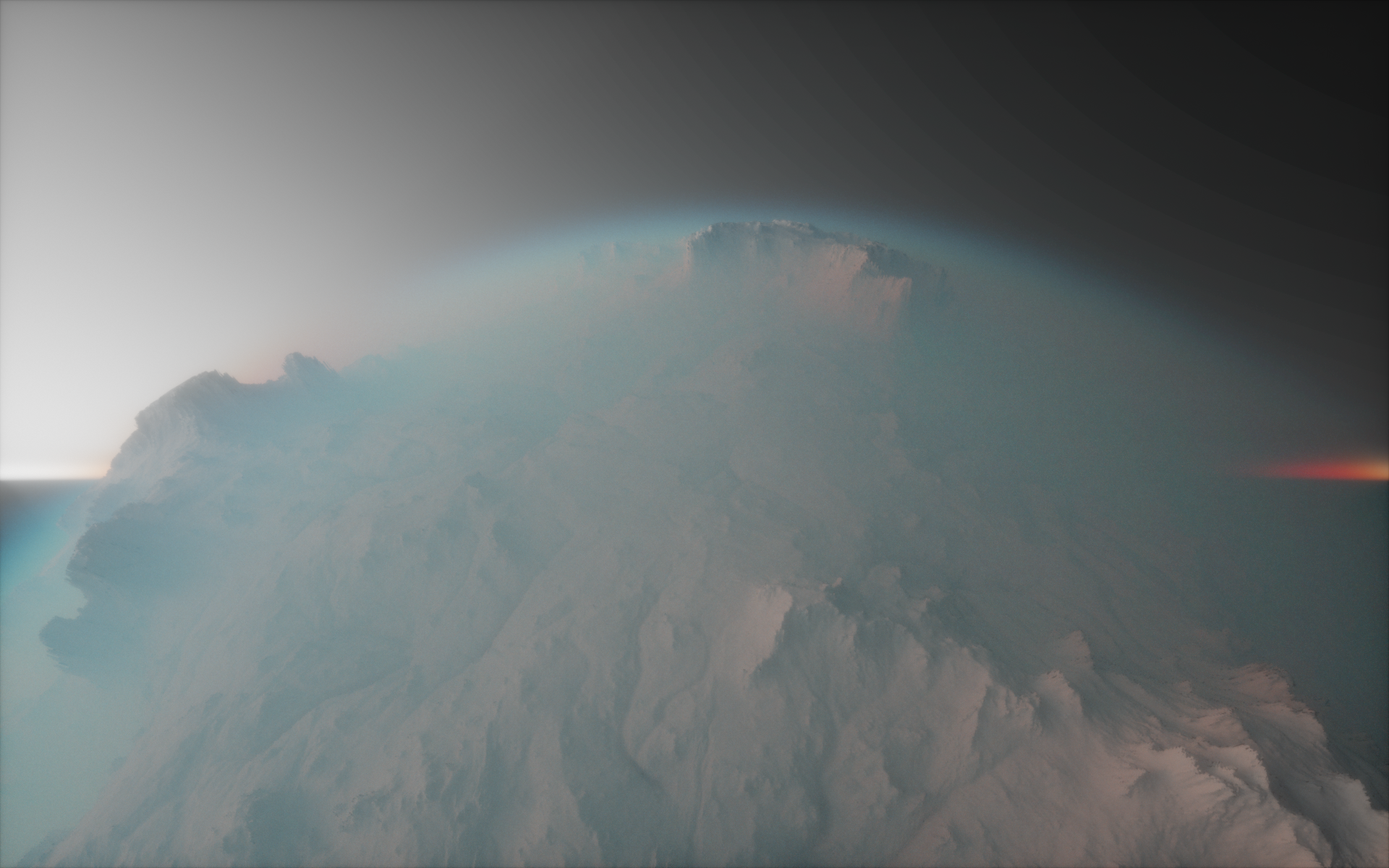 3D, space, sky, digital art, HD Wallpaper