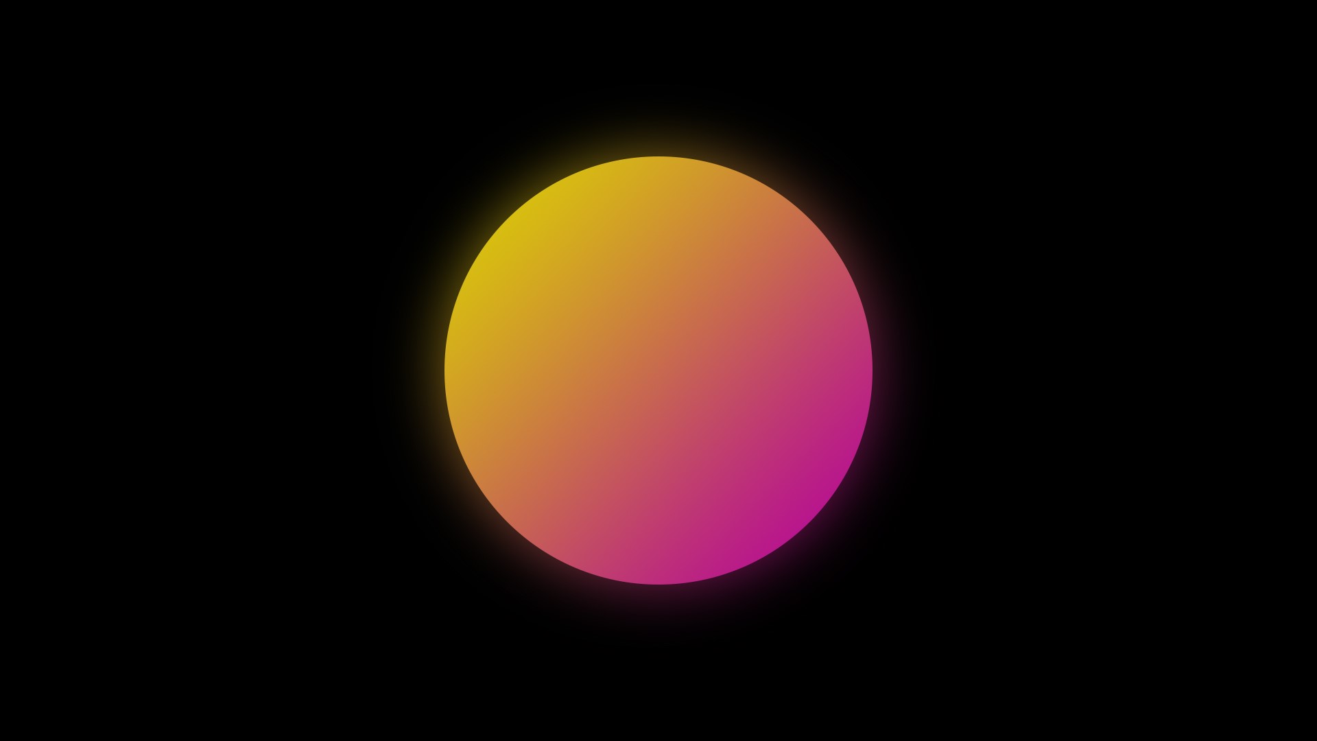 planet, yellow, purple, HD Wallpaper