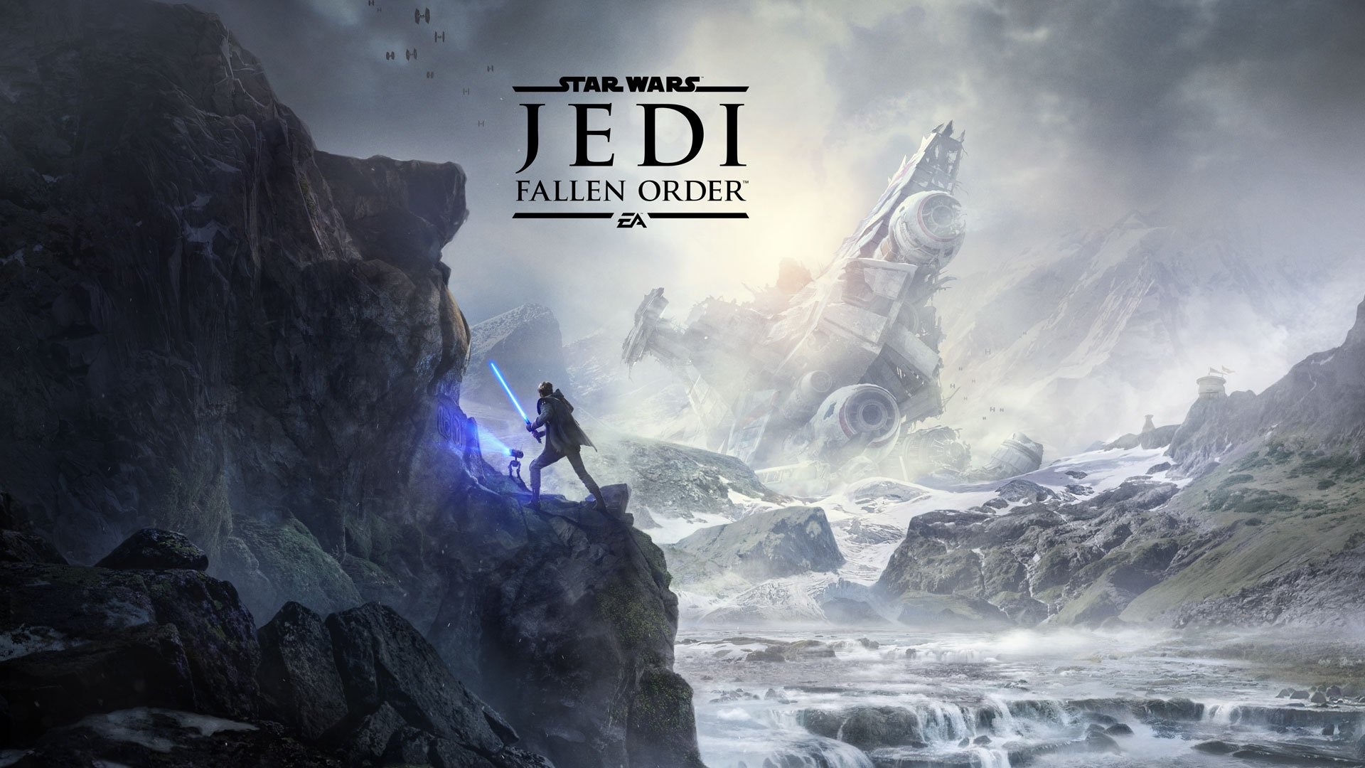 Jedi: Fallen Order, Star Wars, lightsaber, EA, video games, video game art, HD Wallpaper