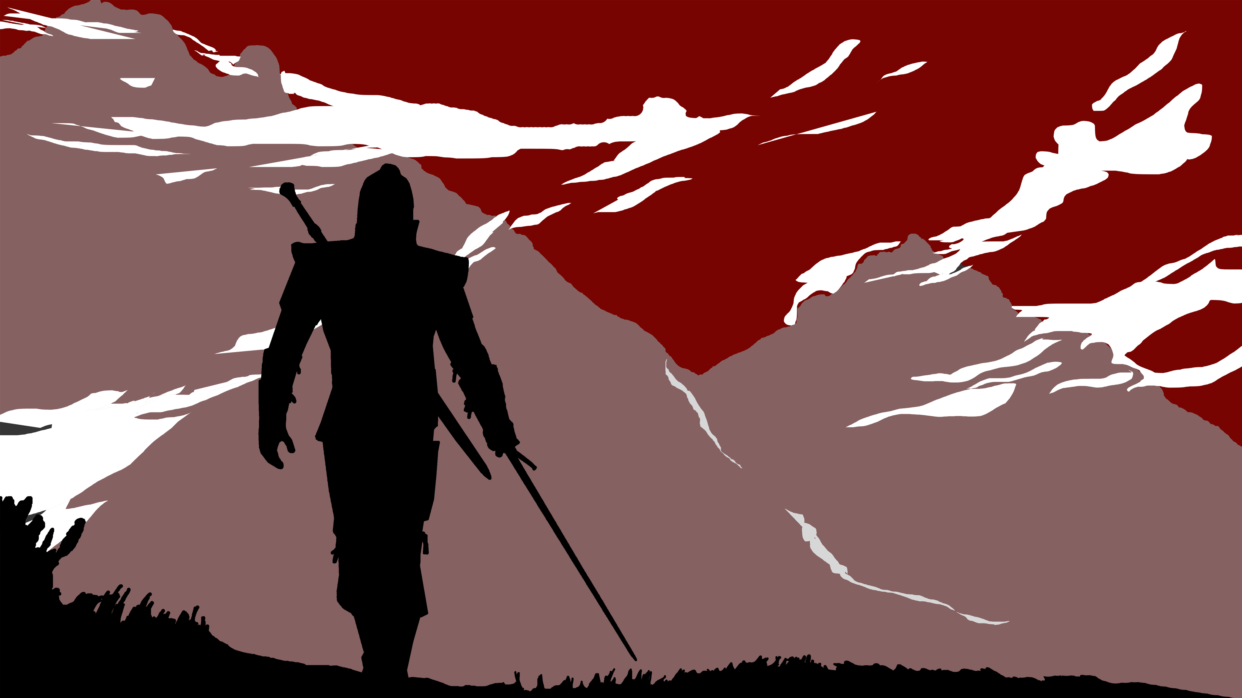 The Witcher 3: Wild Hunt, drawing, CD Projekt RED, HD Wallpaper