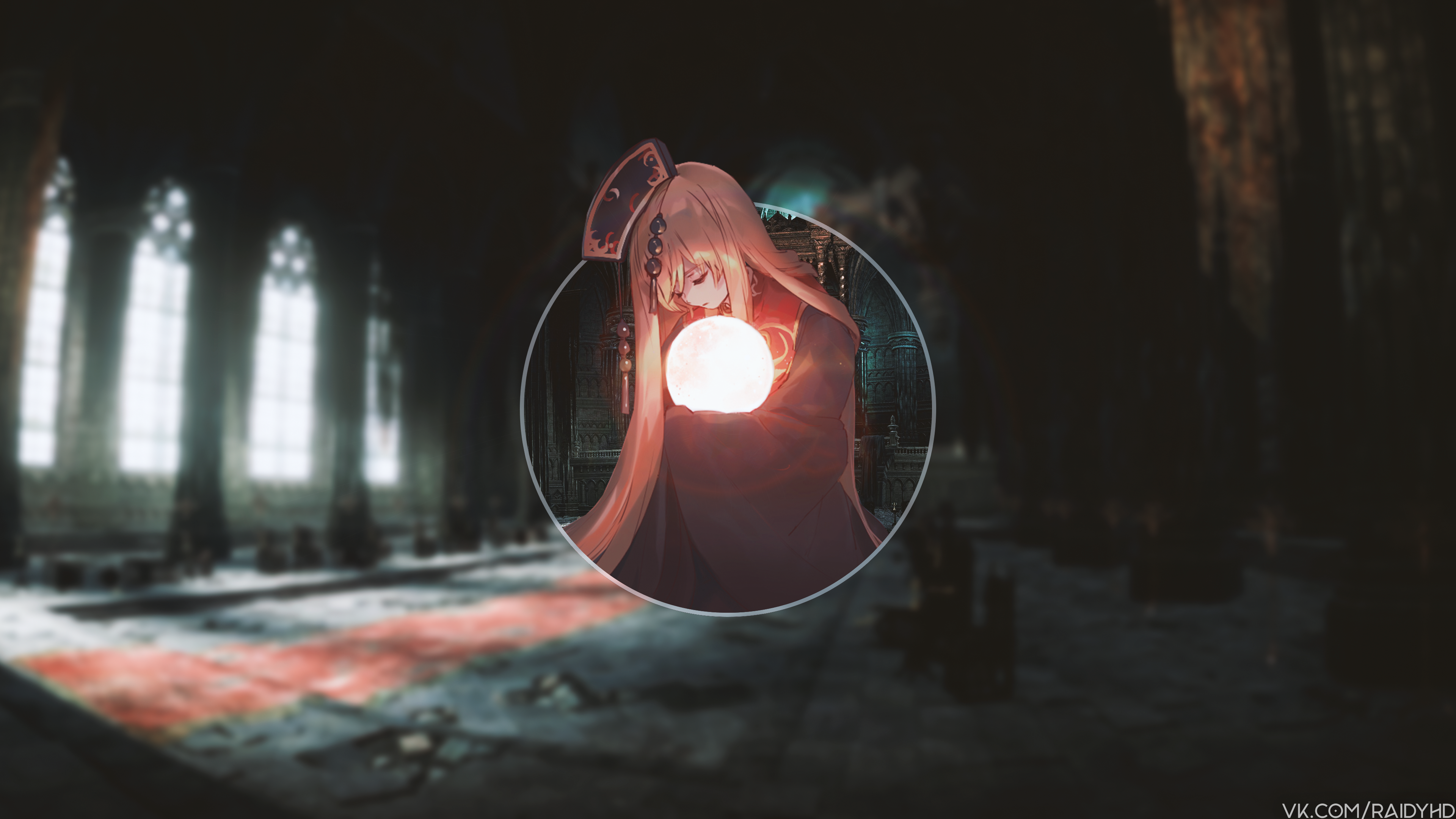 anime, anime girls, picture-in-picture, HD Wallpaper