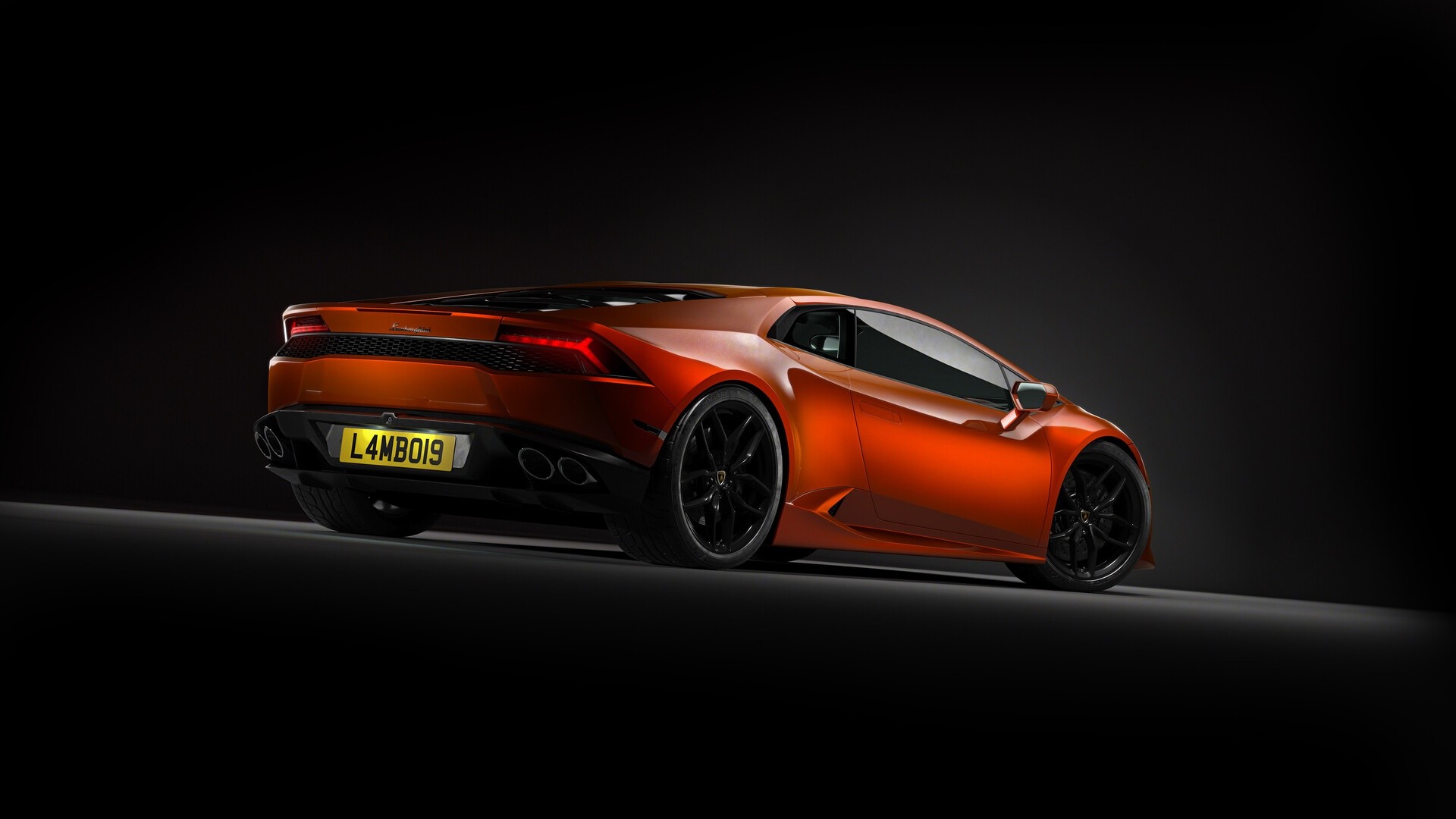 Lamborghini, simple background, supercars, red cars, vehicle, Lamborghini Huracan, Huracan, HD Wallpaper