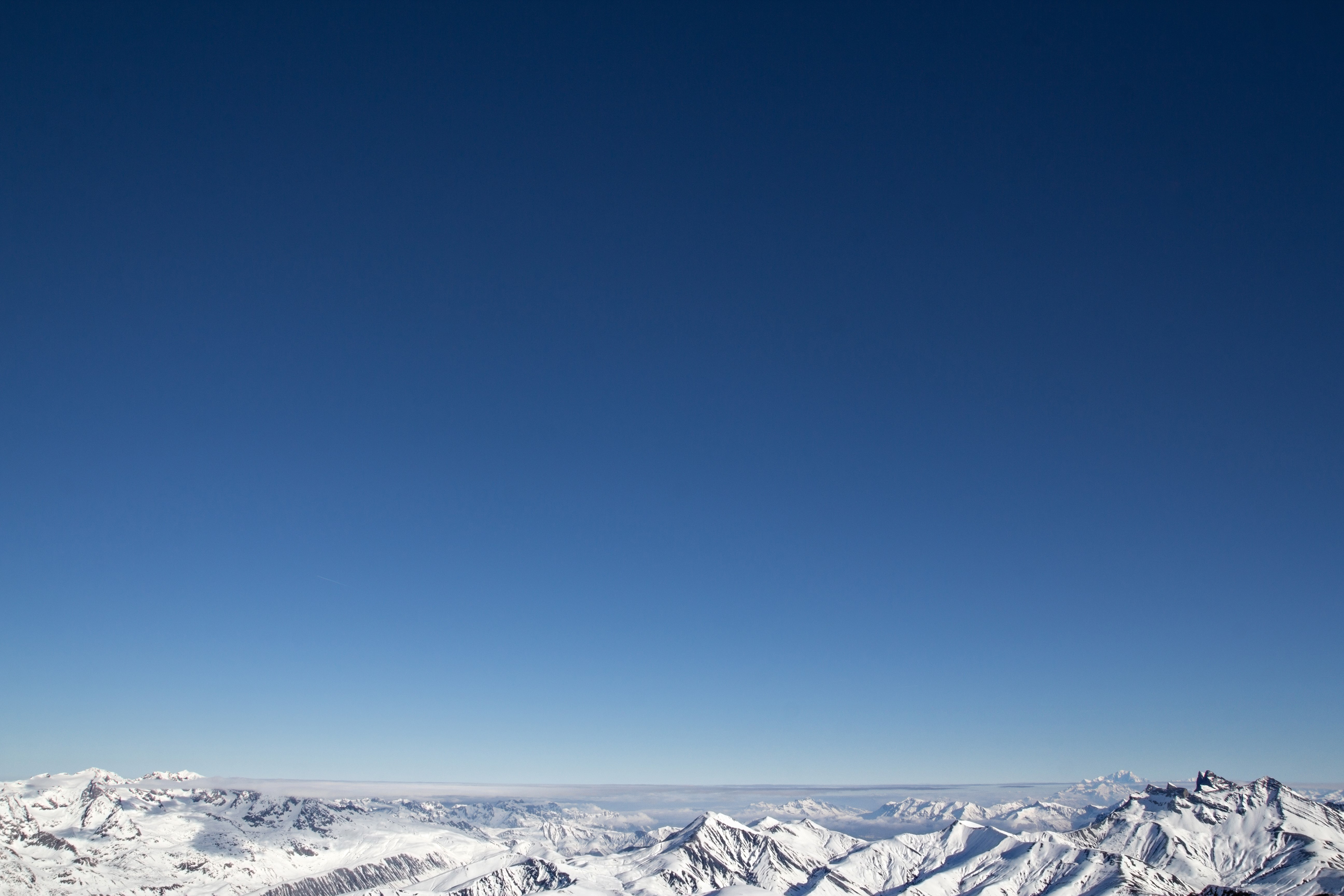 gradient, mountains, landscape, hills, hill, HD Wallpaper