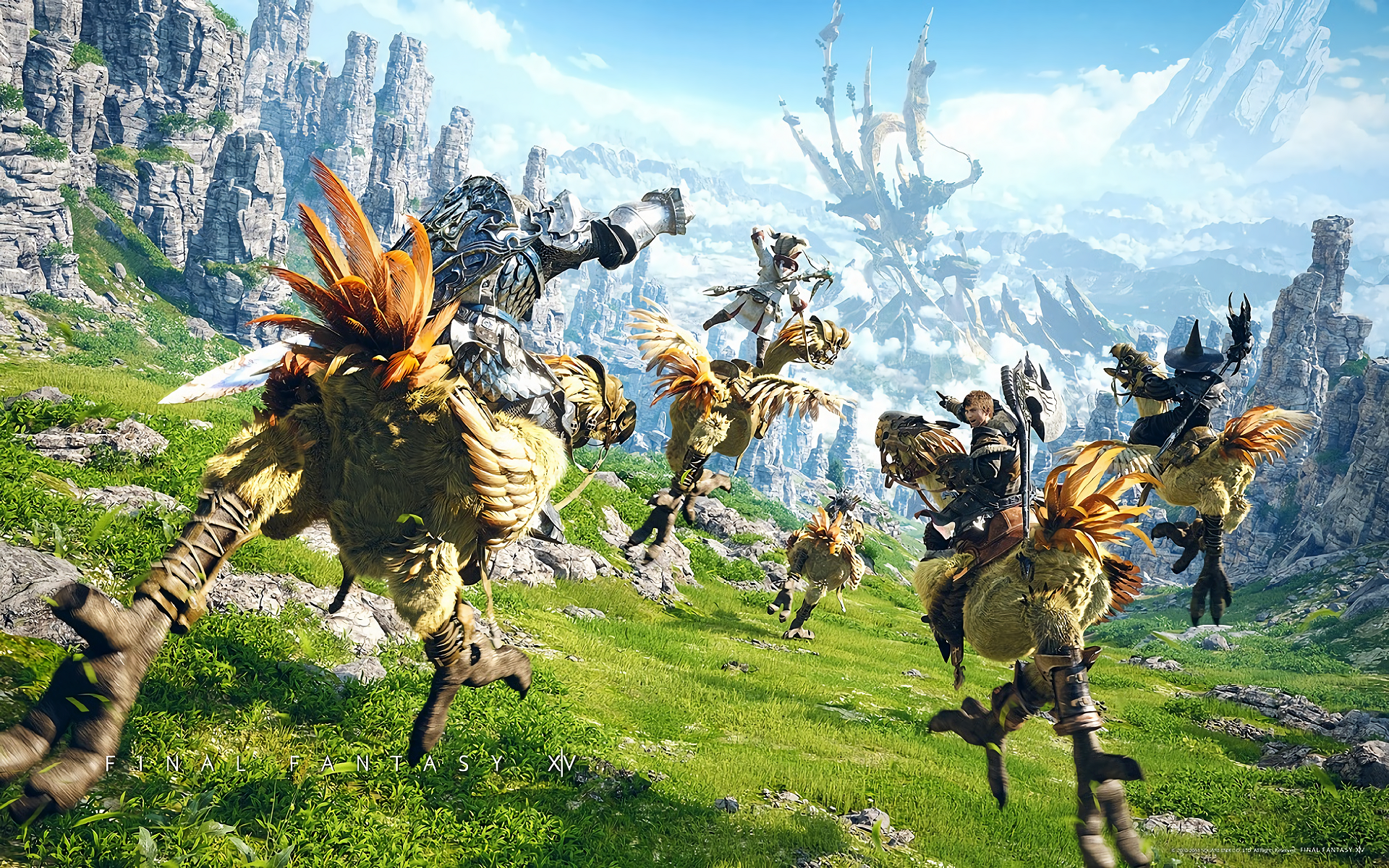 Final Fantasy XIV: A Realm Reborn, video games, video game art, fantasy art, HD Wallpaper