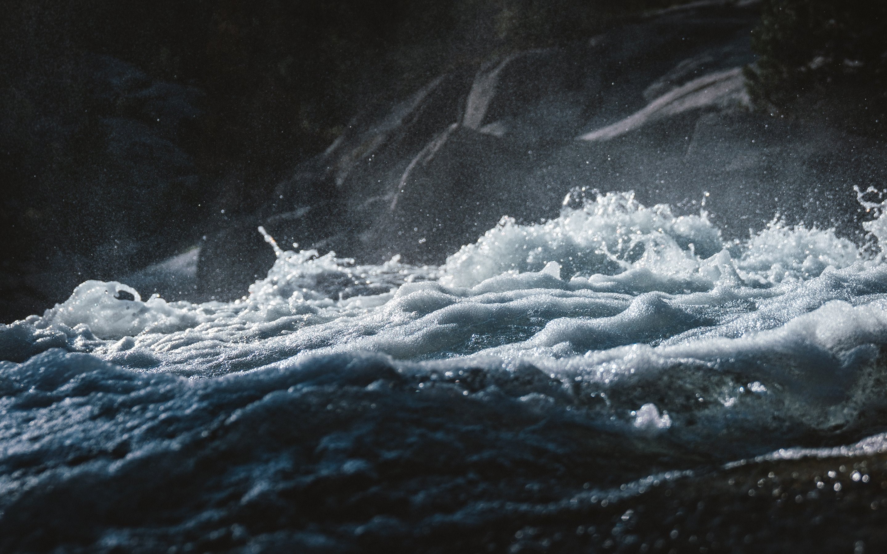 water, nature, dark, HD Wallpaper