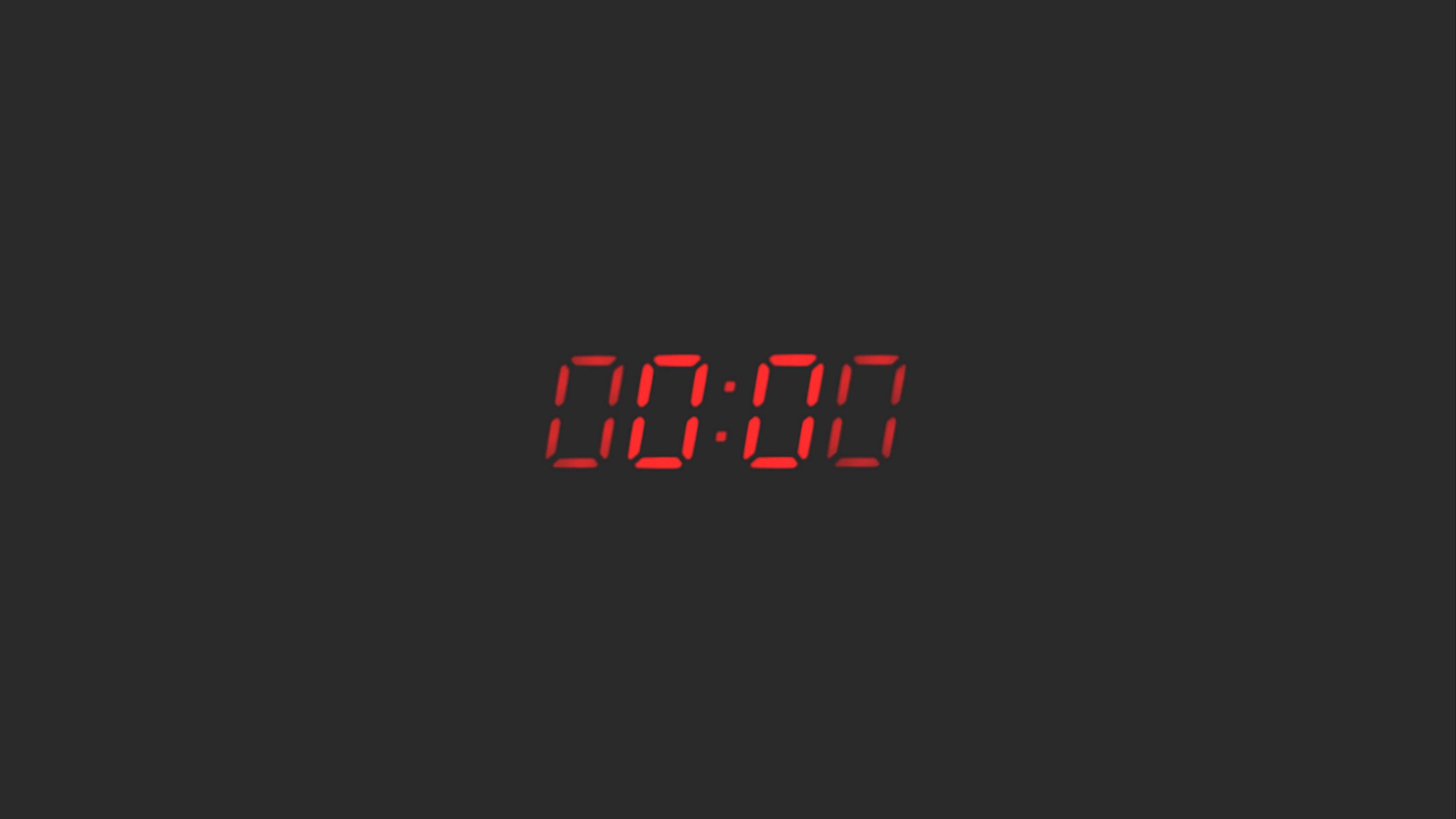 clock, time, count, zero, 4k, HD Wallpaper