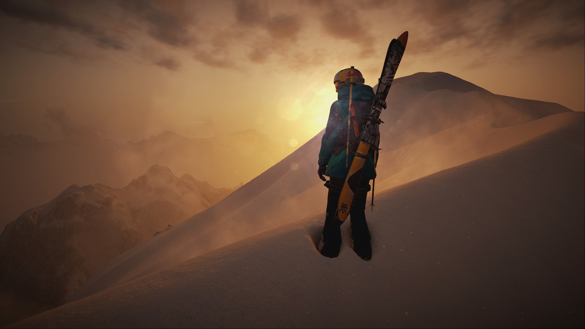 Steep, screen shot, snow, mountains, Alps, snowboard, HD Wallpaper