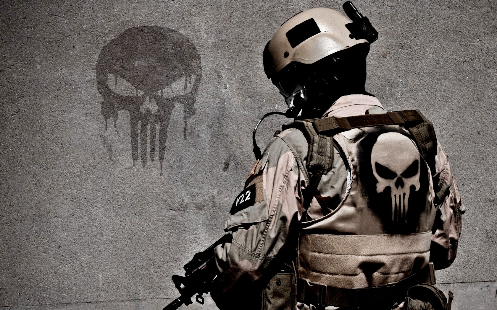 The Punisher, soldier, military, HD Wallpaper