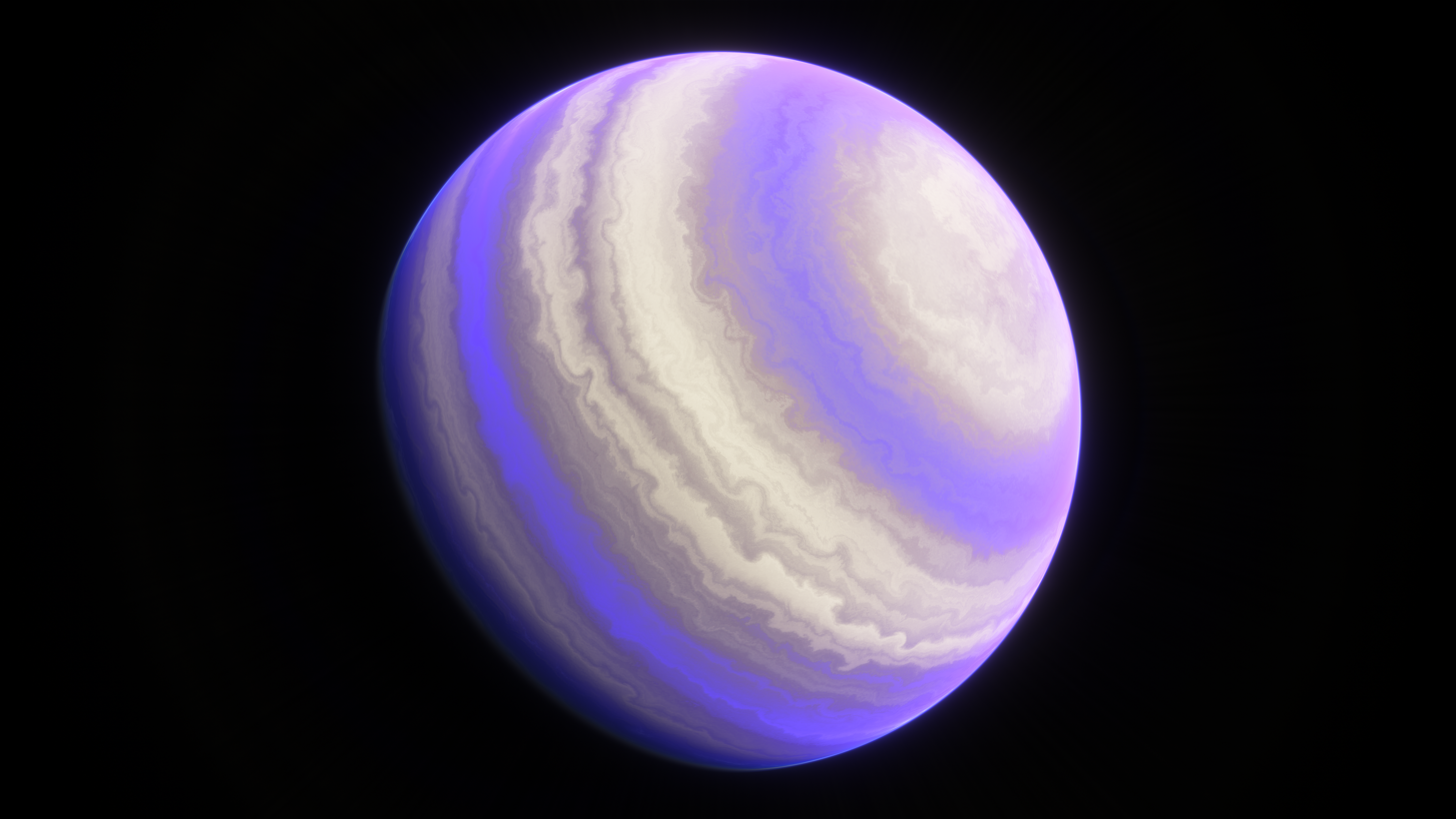 space, planet, space art, digital art, HD Wallpaper