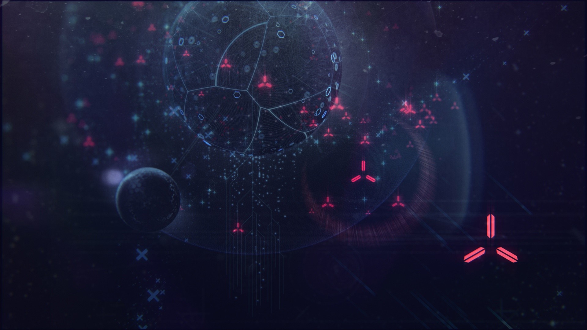 space, space art, digital art, HD Wallpaper