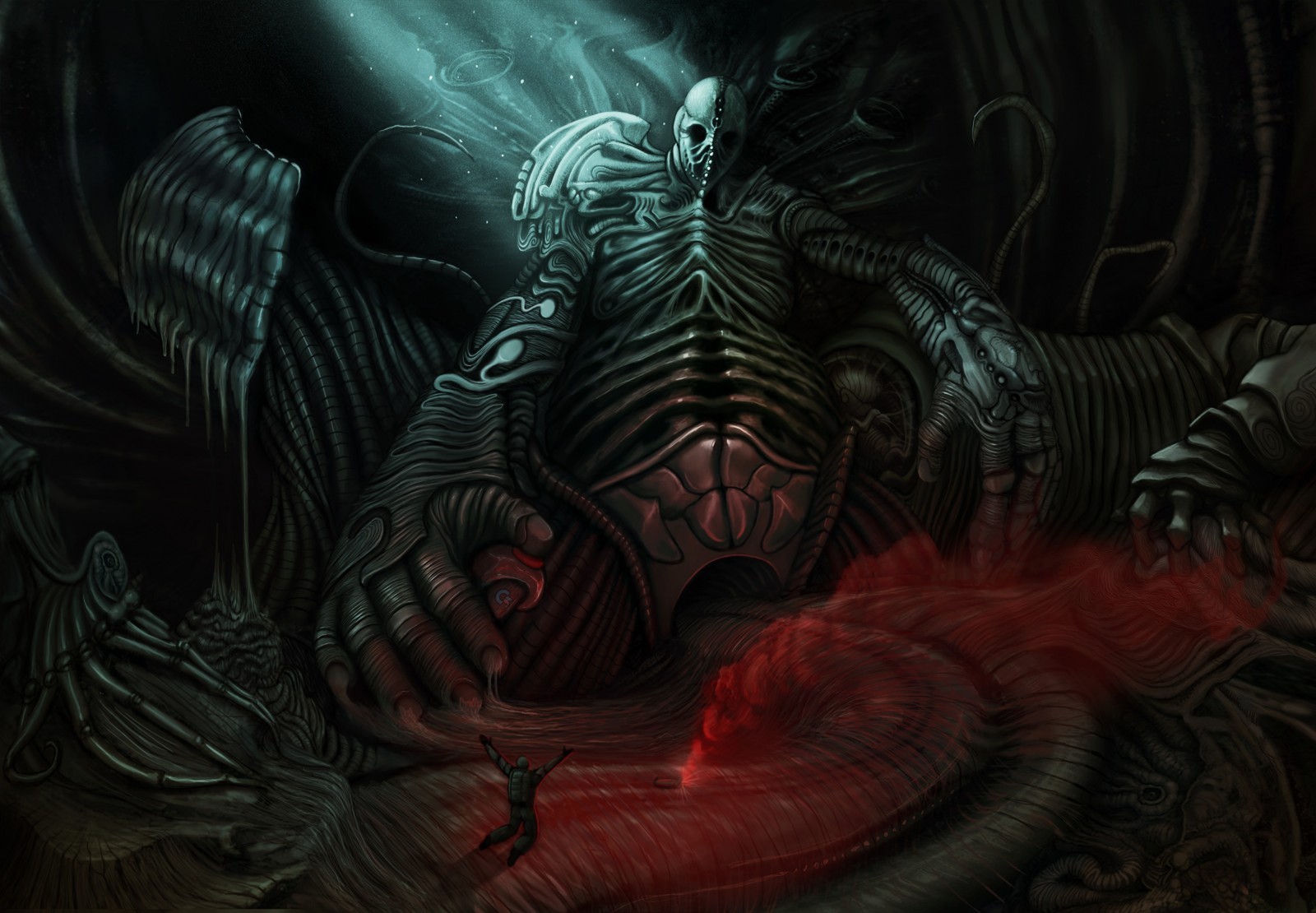 creature, fantasy art, science fiction, HD Wallpaper