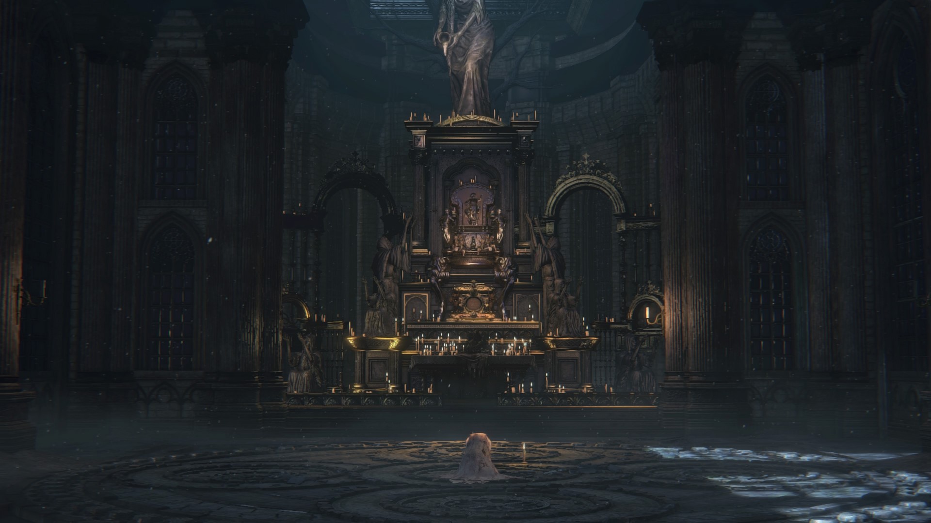 video games, Bloodborne, dark, moonlight, HD Wallpaper