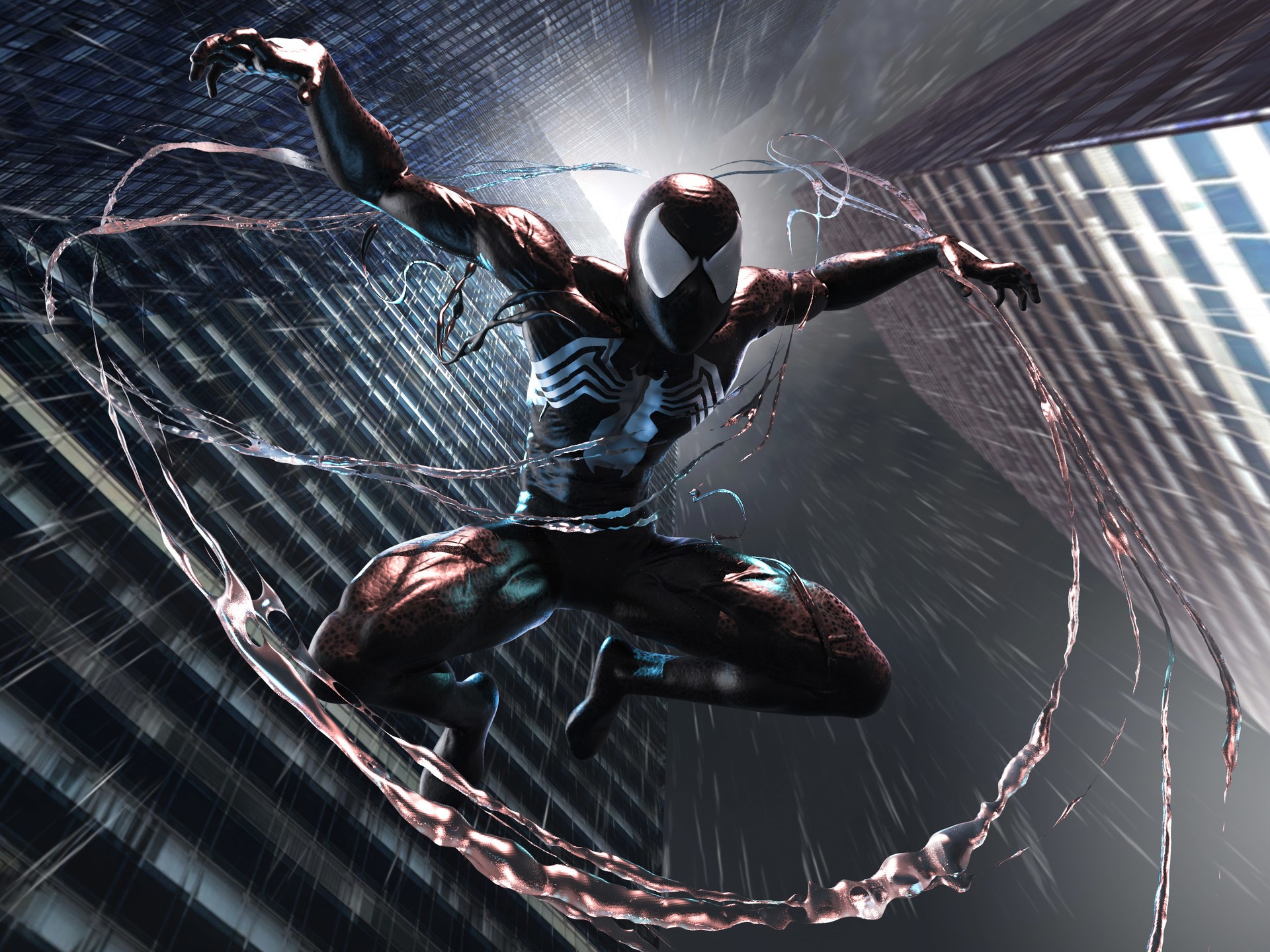 Marvel Comics, Spider-Man, Symbiote, HD Wallpaper