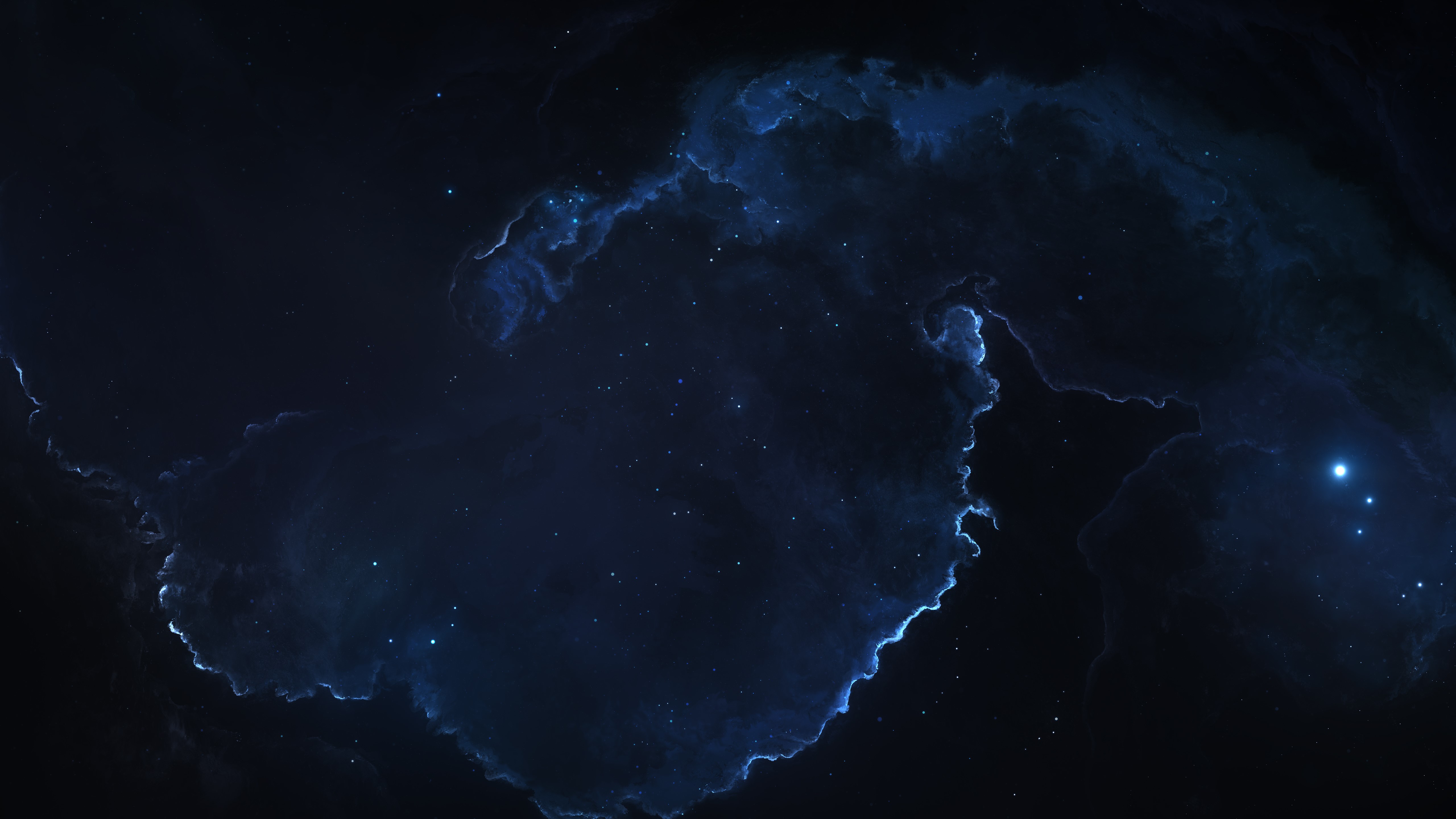 Starkiteckt, space, stars, galaxy, 3D, space art, digital art, HD Wallpaper