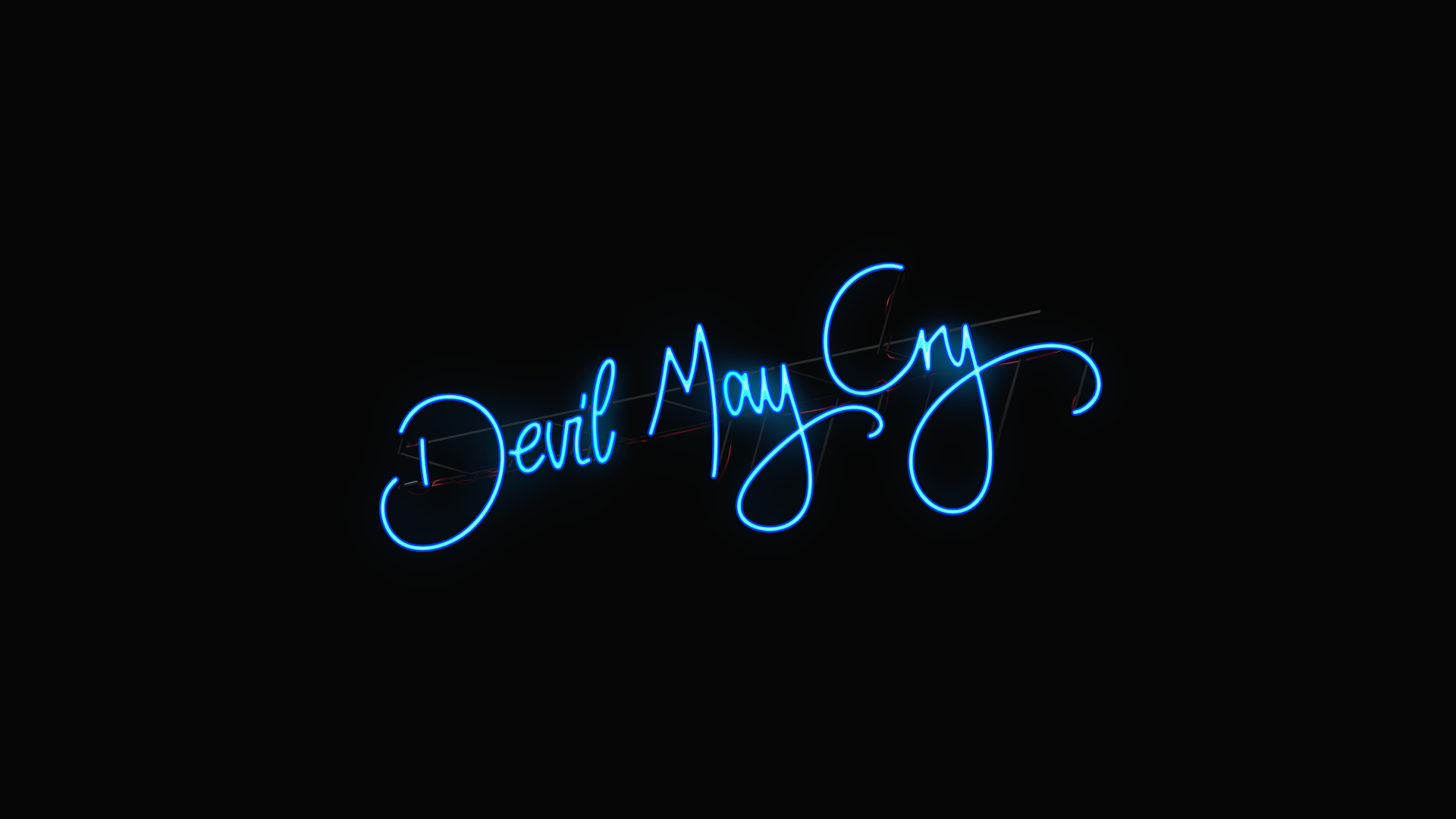 Devil May Cry 5, Devil May Cry, neon, HD Wallpaper