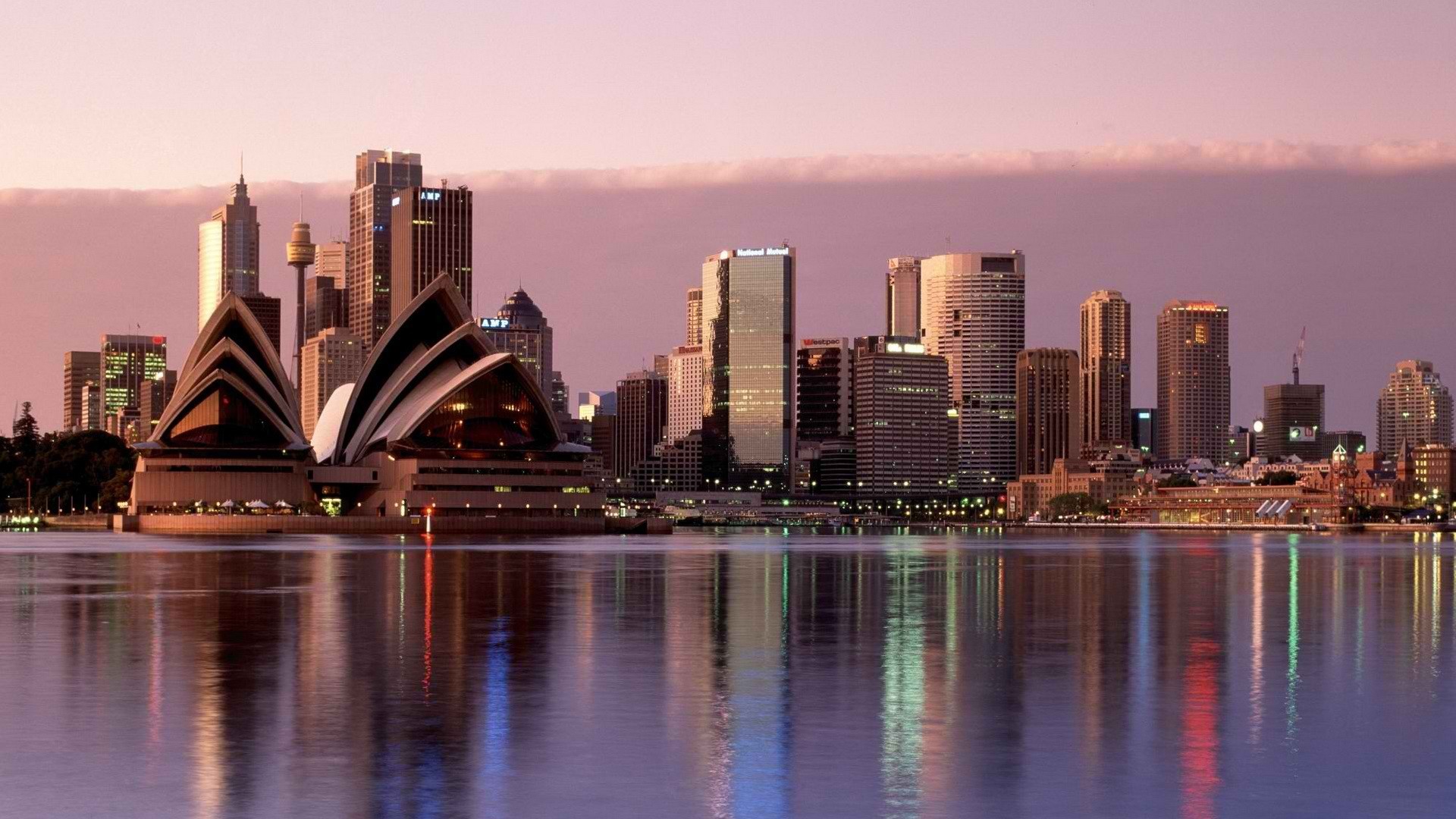 Sydney, Sydney Opera House, skyscraper, city, cityscape, HD Wallpaper