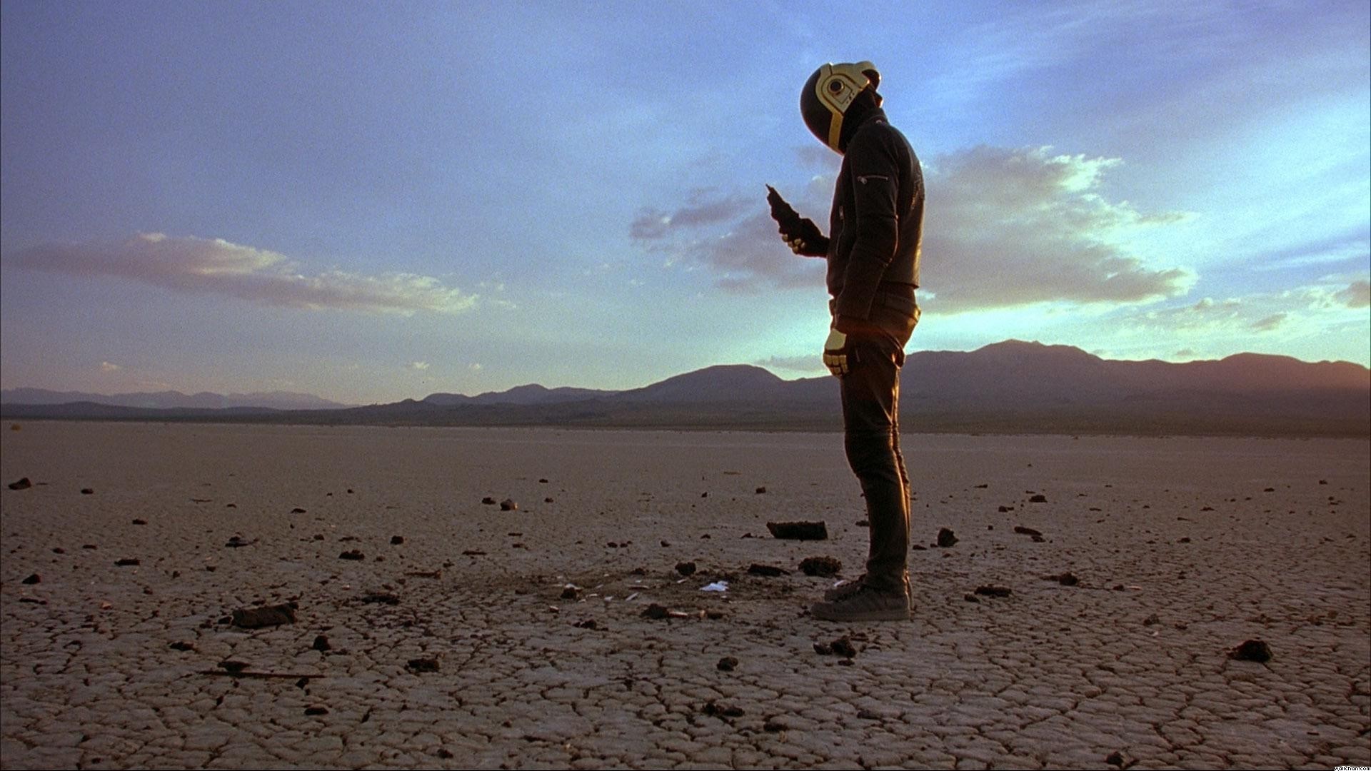Daft Punk, desert, landscape, HD Wallpaper