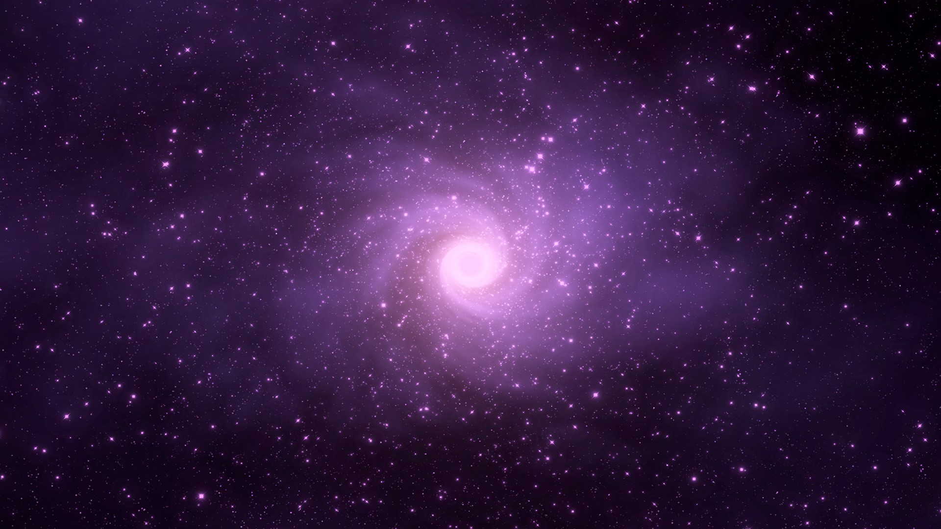 space, stars, purple, triangle, HD Wallpaper