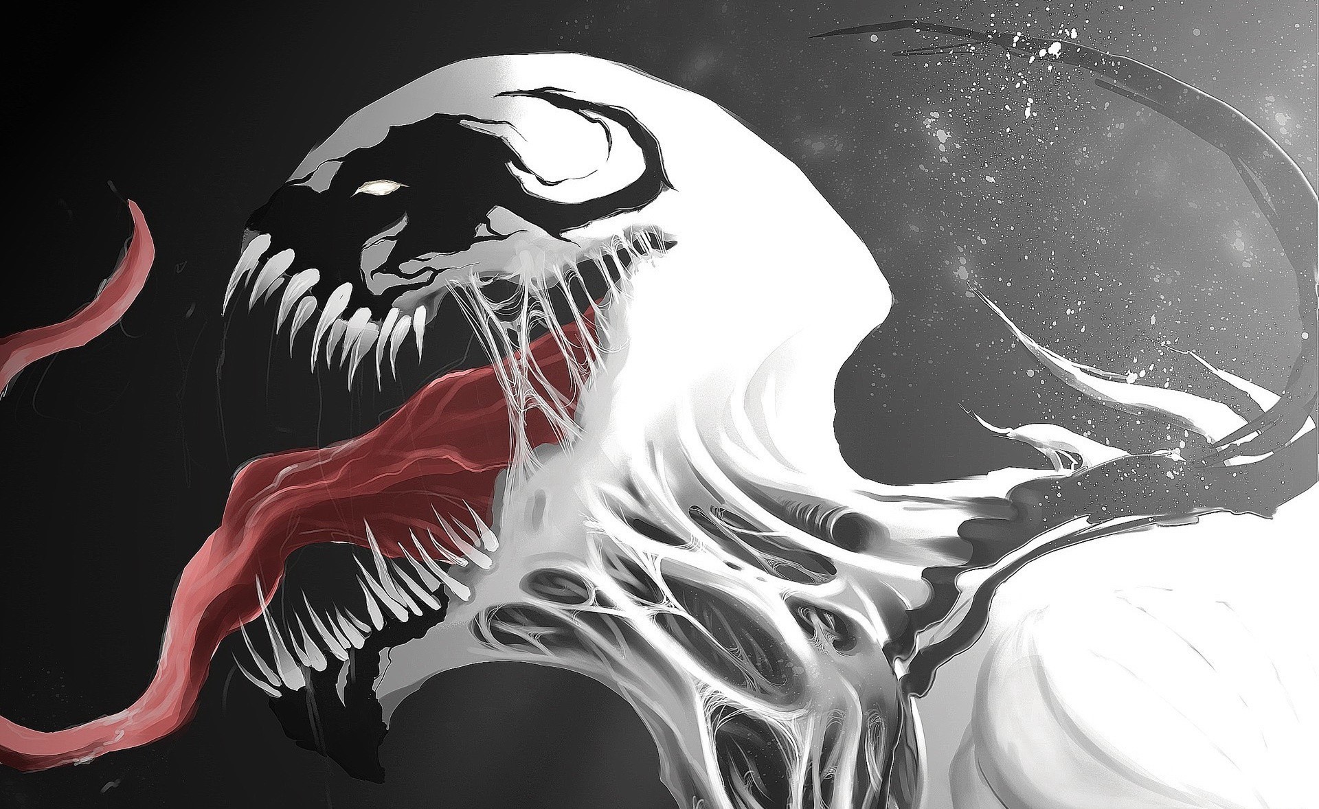 creature, Venom, artwork, Anti-Venom, HD Wallpaper