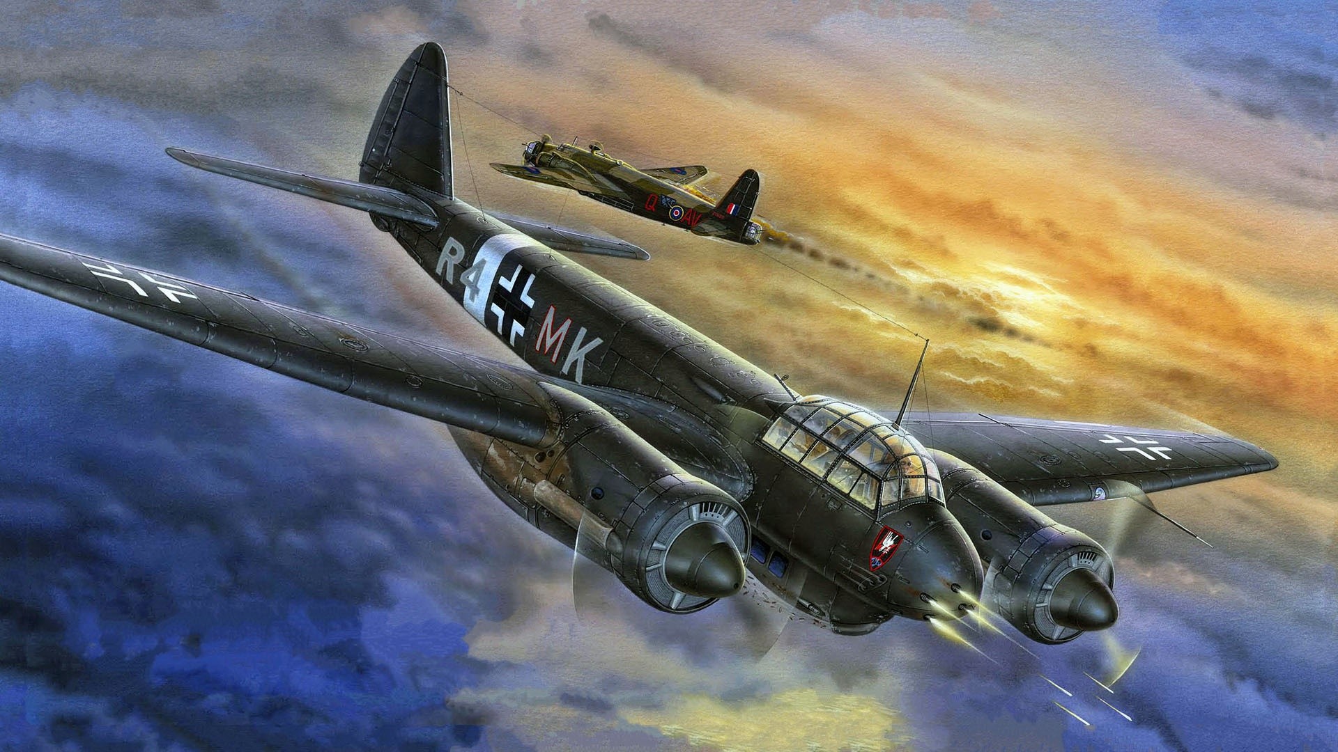 artwork, military, military aircraft, vehicle, aircraft, HD Wallpaper