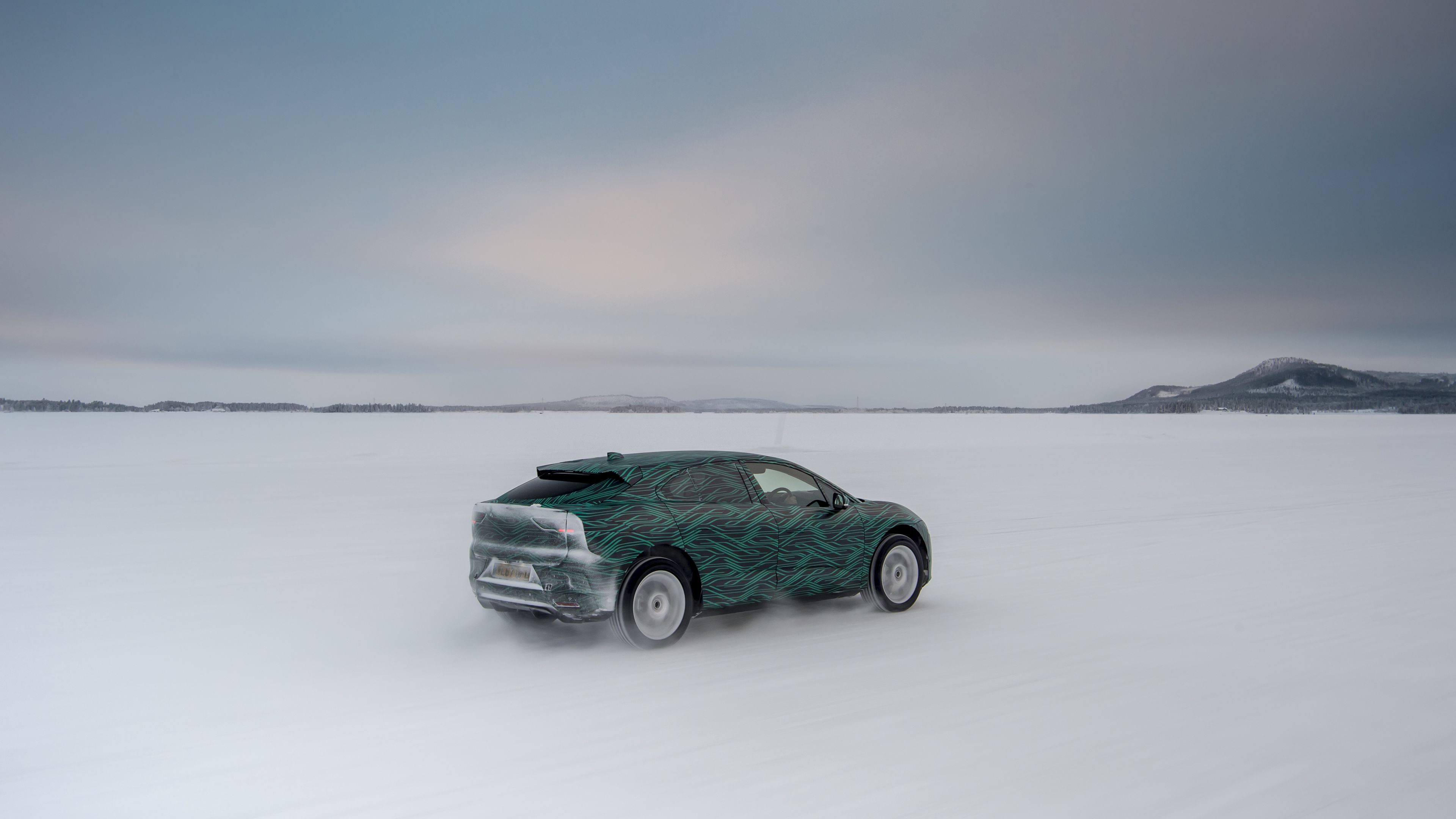 jaguar i-pace, jaguar, snow, winter, off-road, 4k, HD Wallpaper
