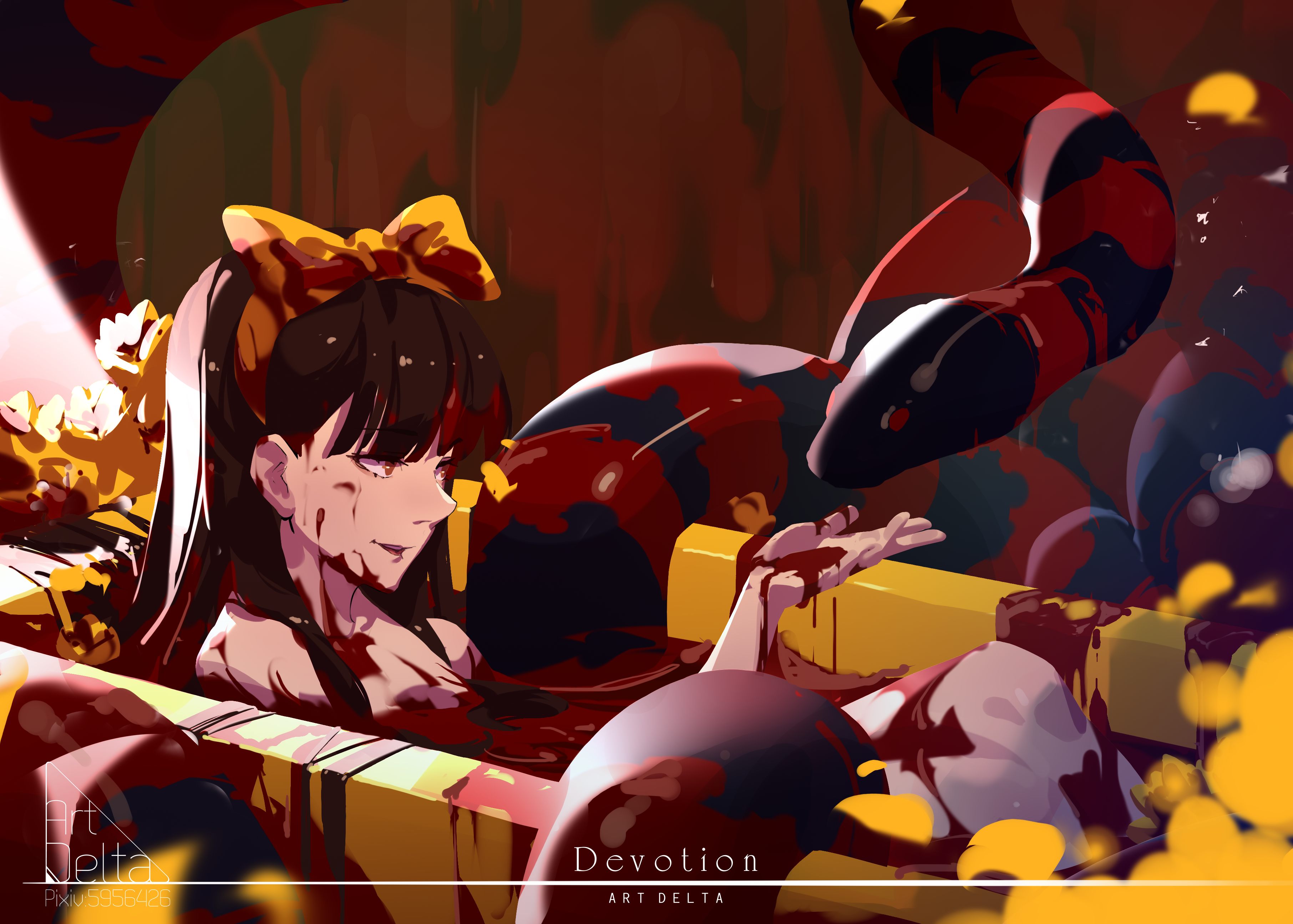anime girls, anime, colorful, HD Wallpaper