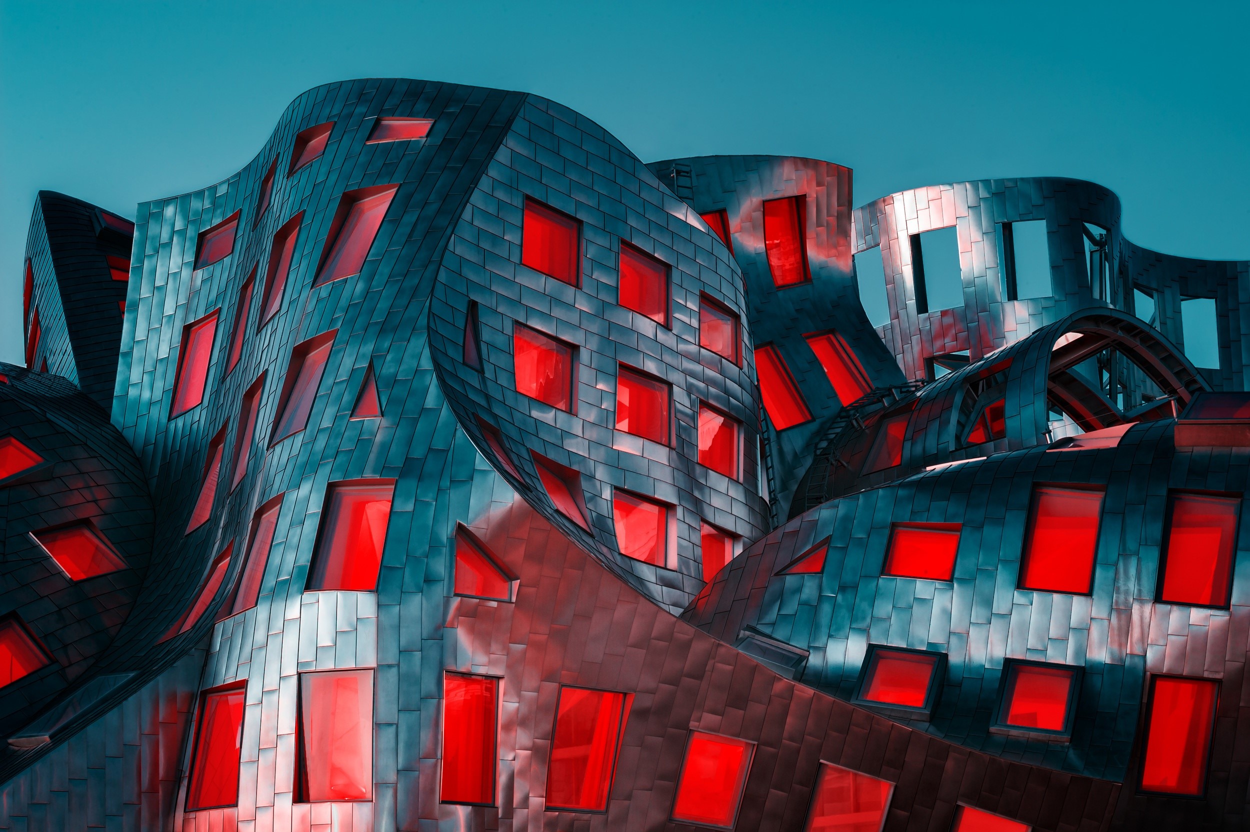building, Cleveland, architecture, modern, HD Wallpaper