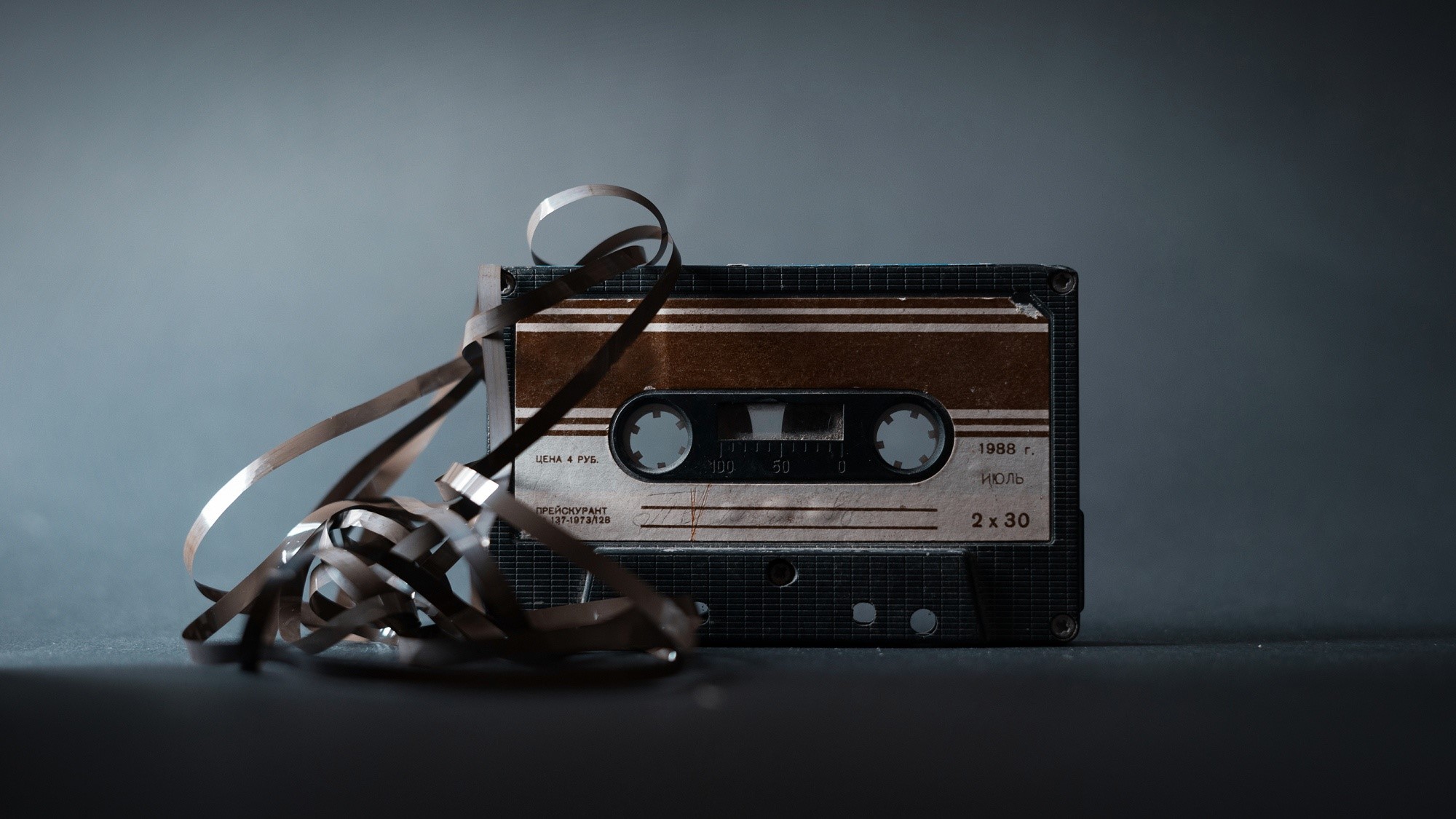 cassette, vintage, numbers, Cyrillic, HD Wallpaper