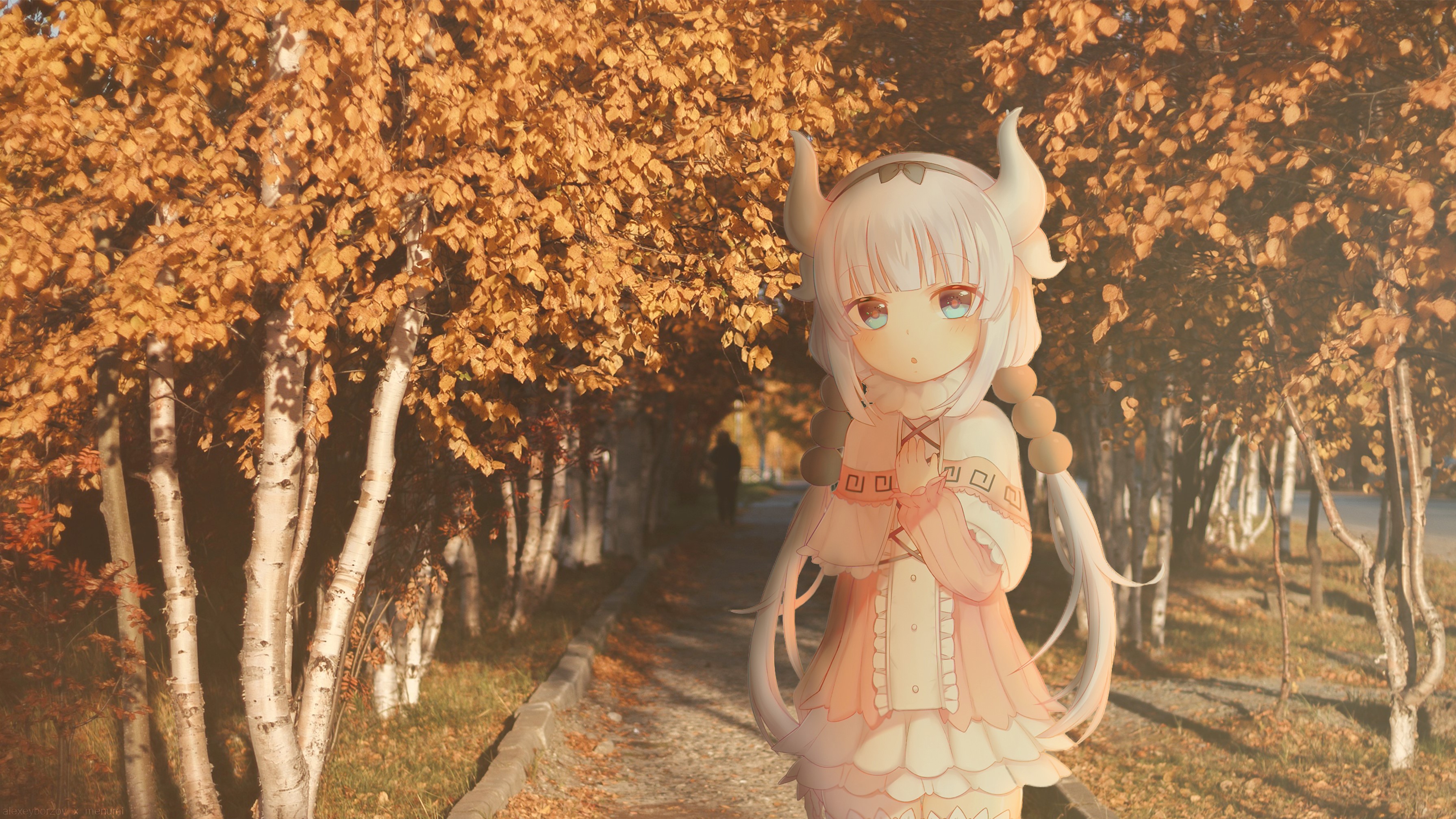 Kanna Kamui (Kobayashi-san Chi no Maid Dragon), 2D, HD Wallpaper